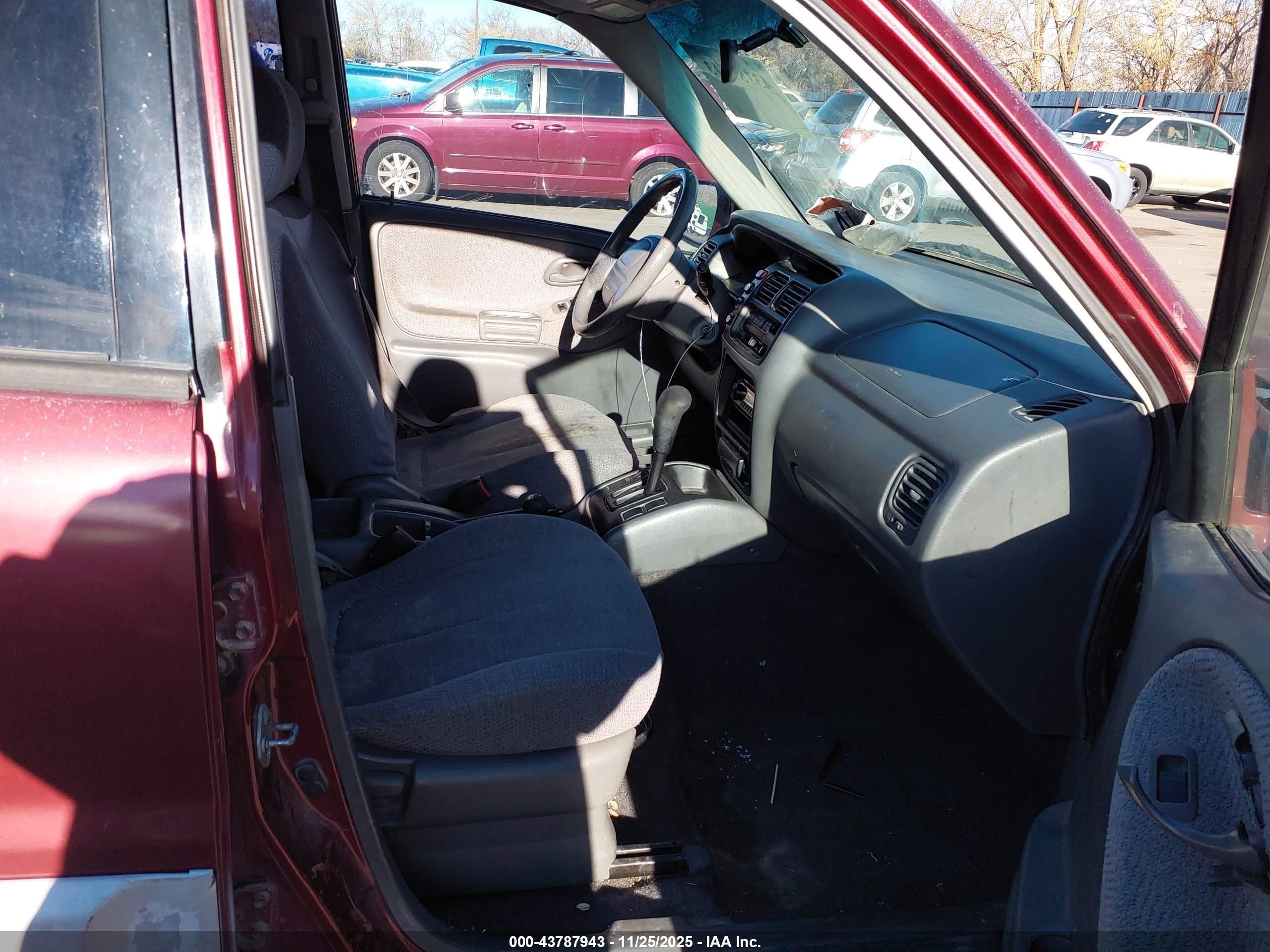 2000 Suzuki Grand Vitara Jlx/jlx+/limited Red vin: JS3TD62V2Y4116559
