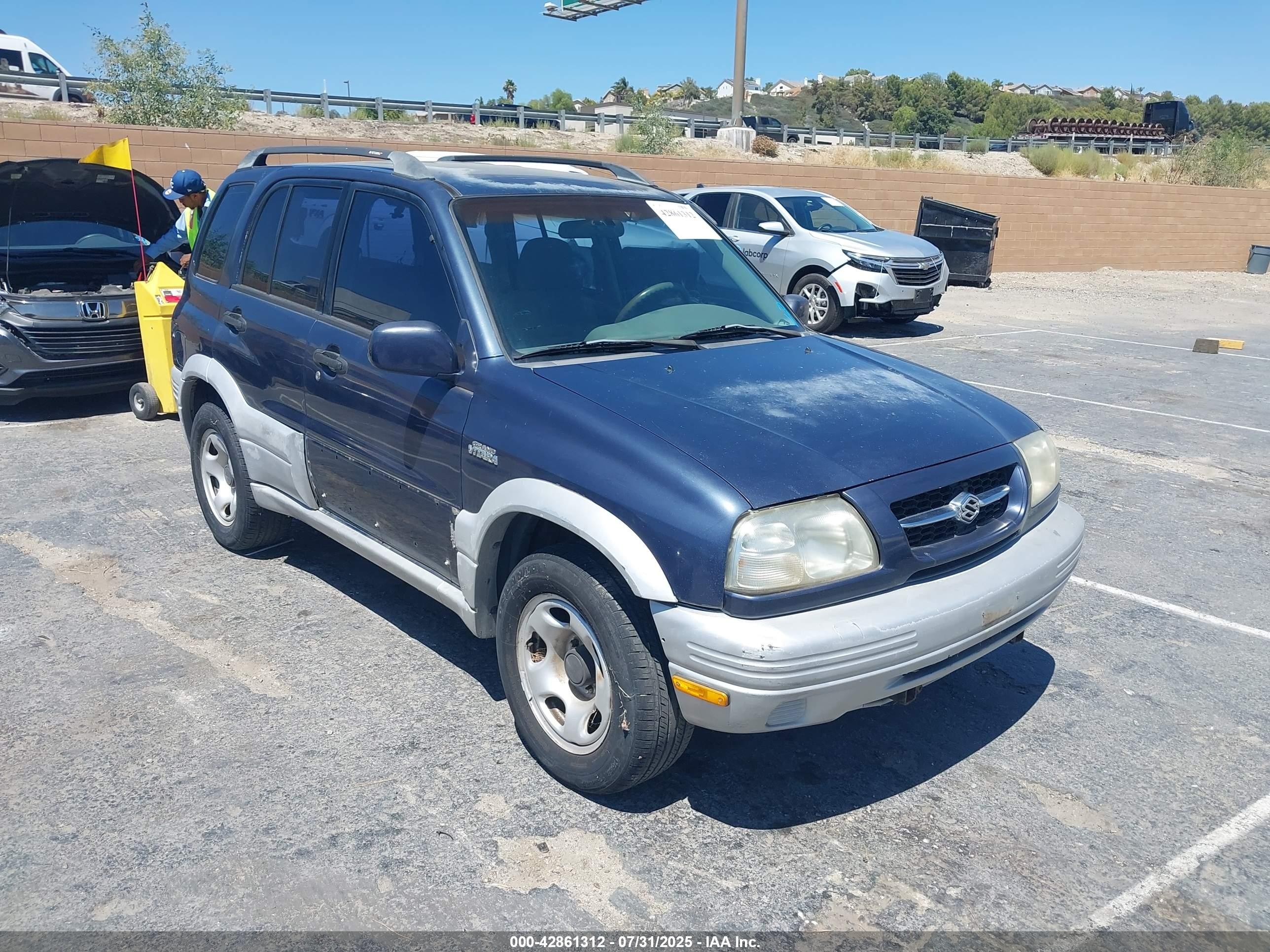 2000 Suzuki Grand Vitara Jlx/jlx+/limited Dark Blue vin: JS3TD62V2Y4119669