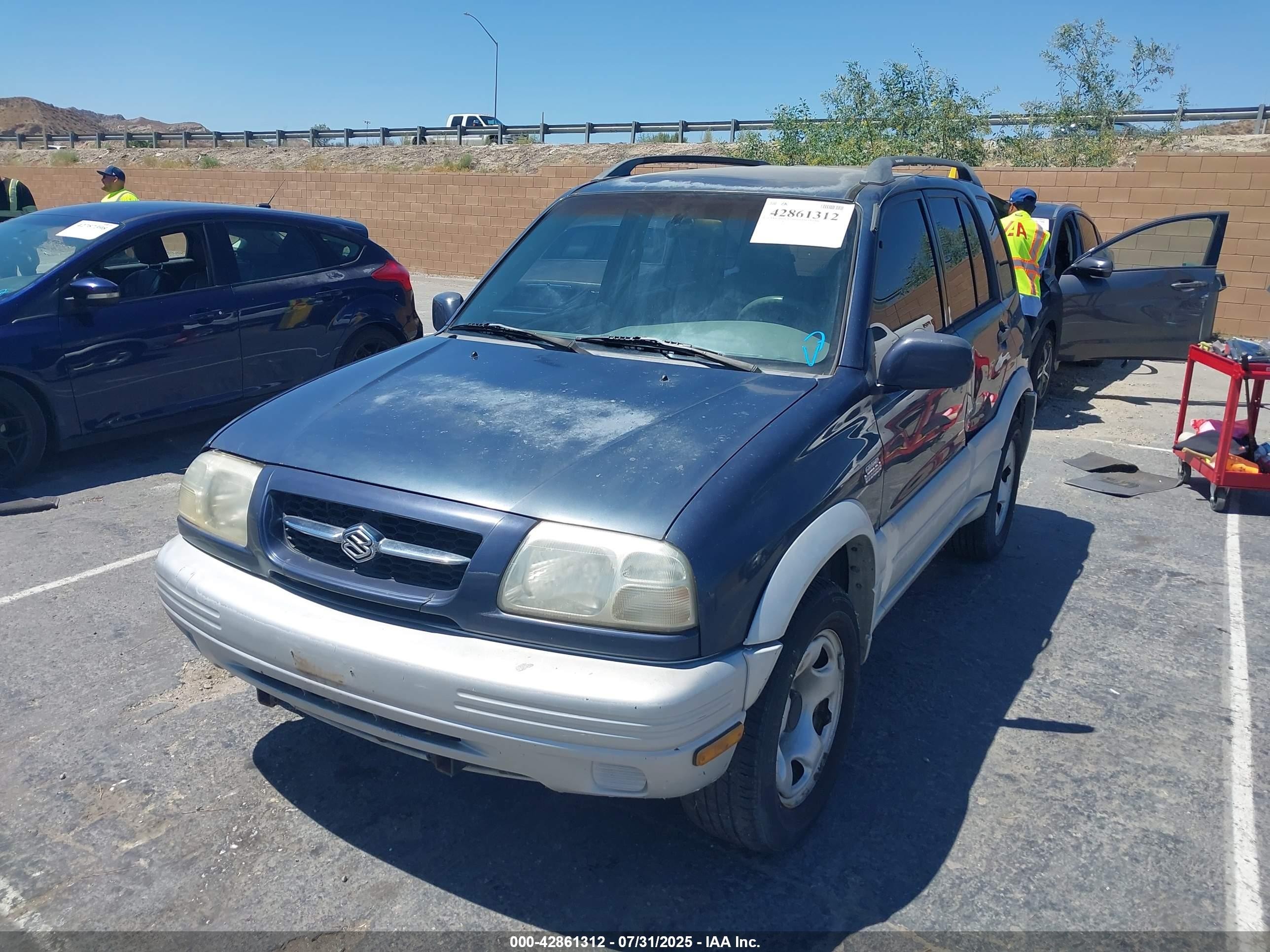 2000 Suzuki Grand Vitara Jlx/jlx+/limited Dark Blue vin: JS3TD62V2Y4119669