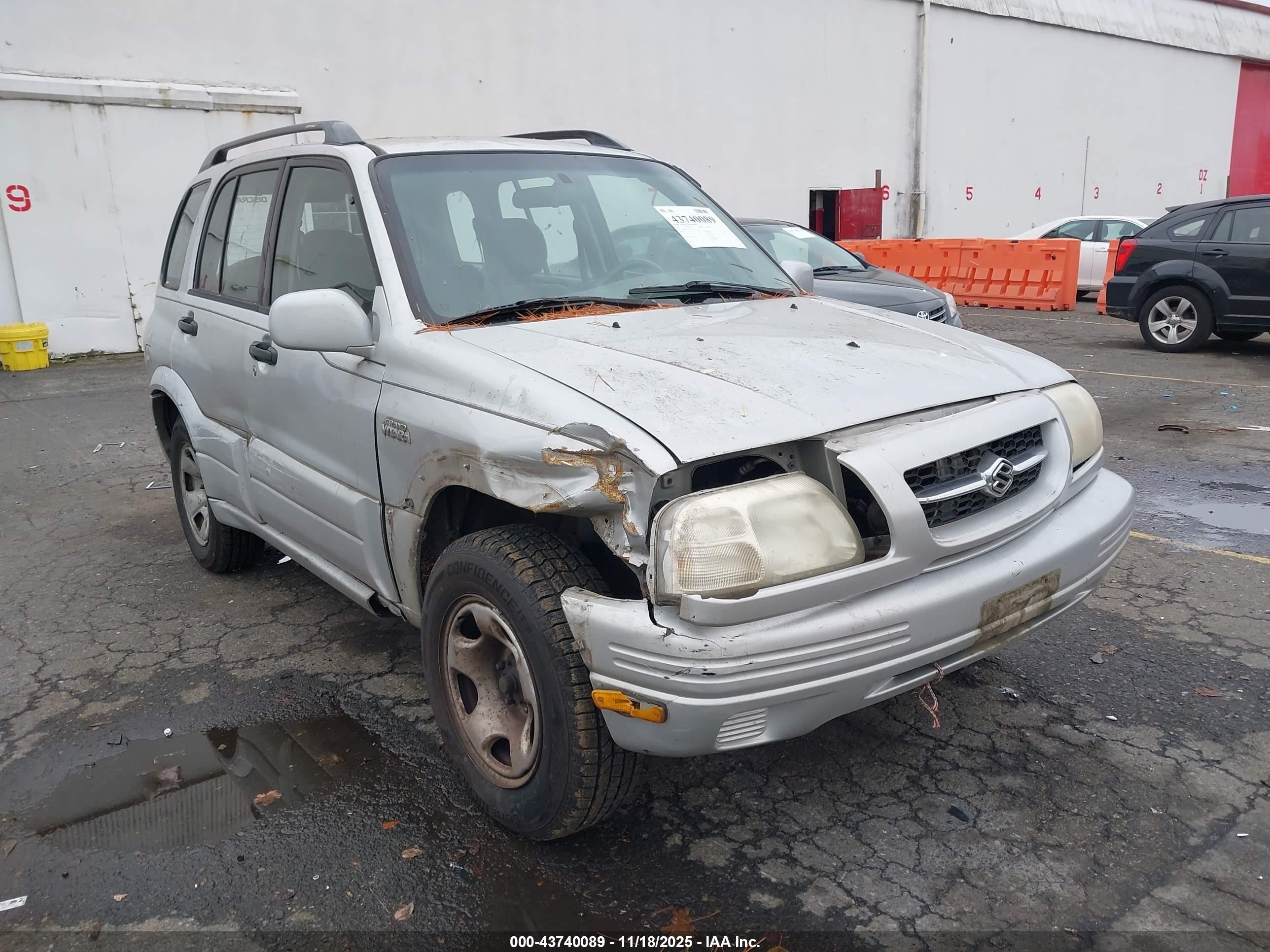 2000 Suzuki Grand Vitara Jlx/jlx+/limited Silver vin: JS3TD62V2Y4125746