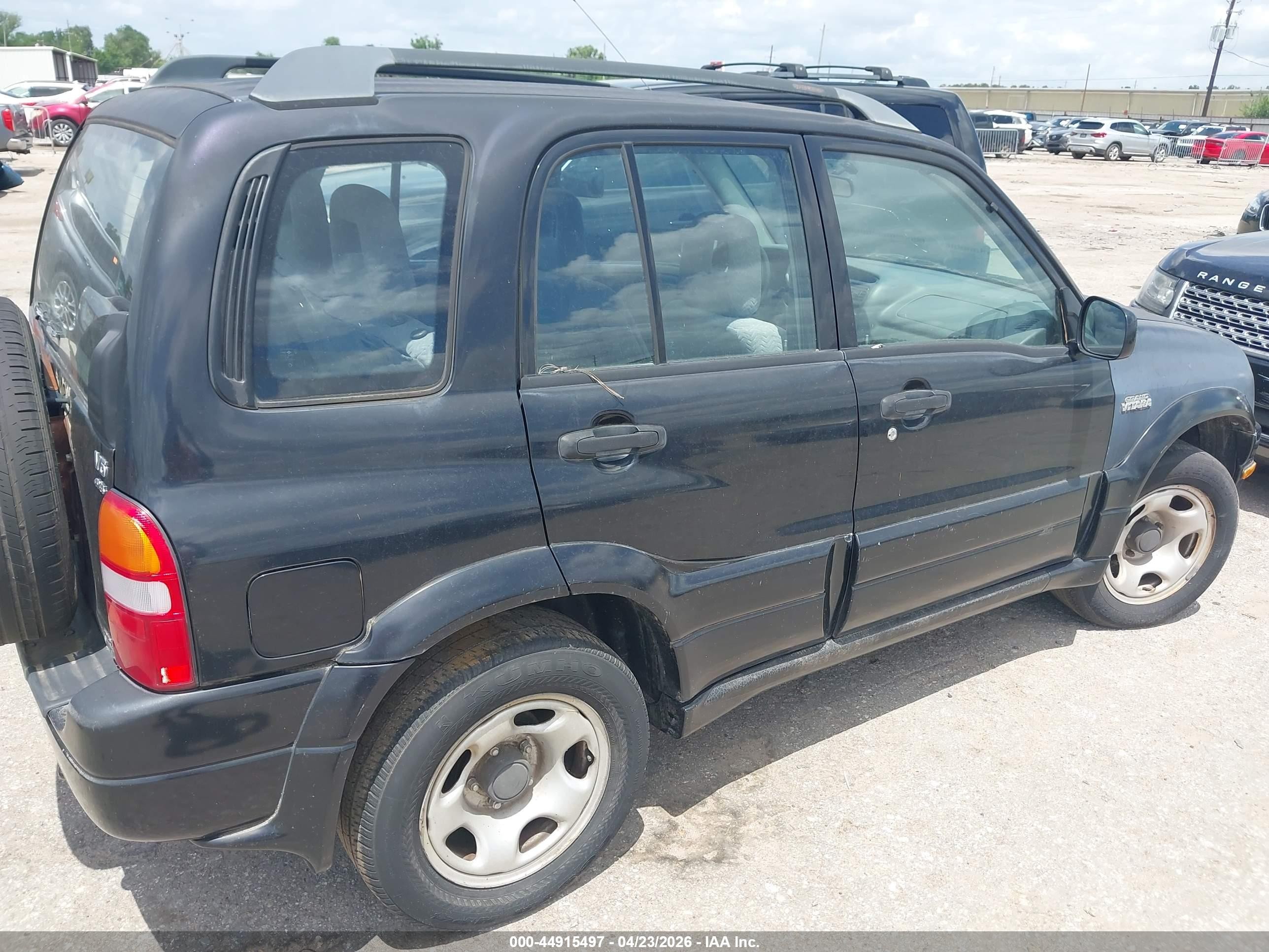 2001 Suzuki Grand Vitara Jlx/jlx+/limited Black vin: JS3TD62V314157496