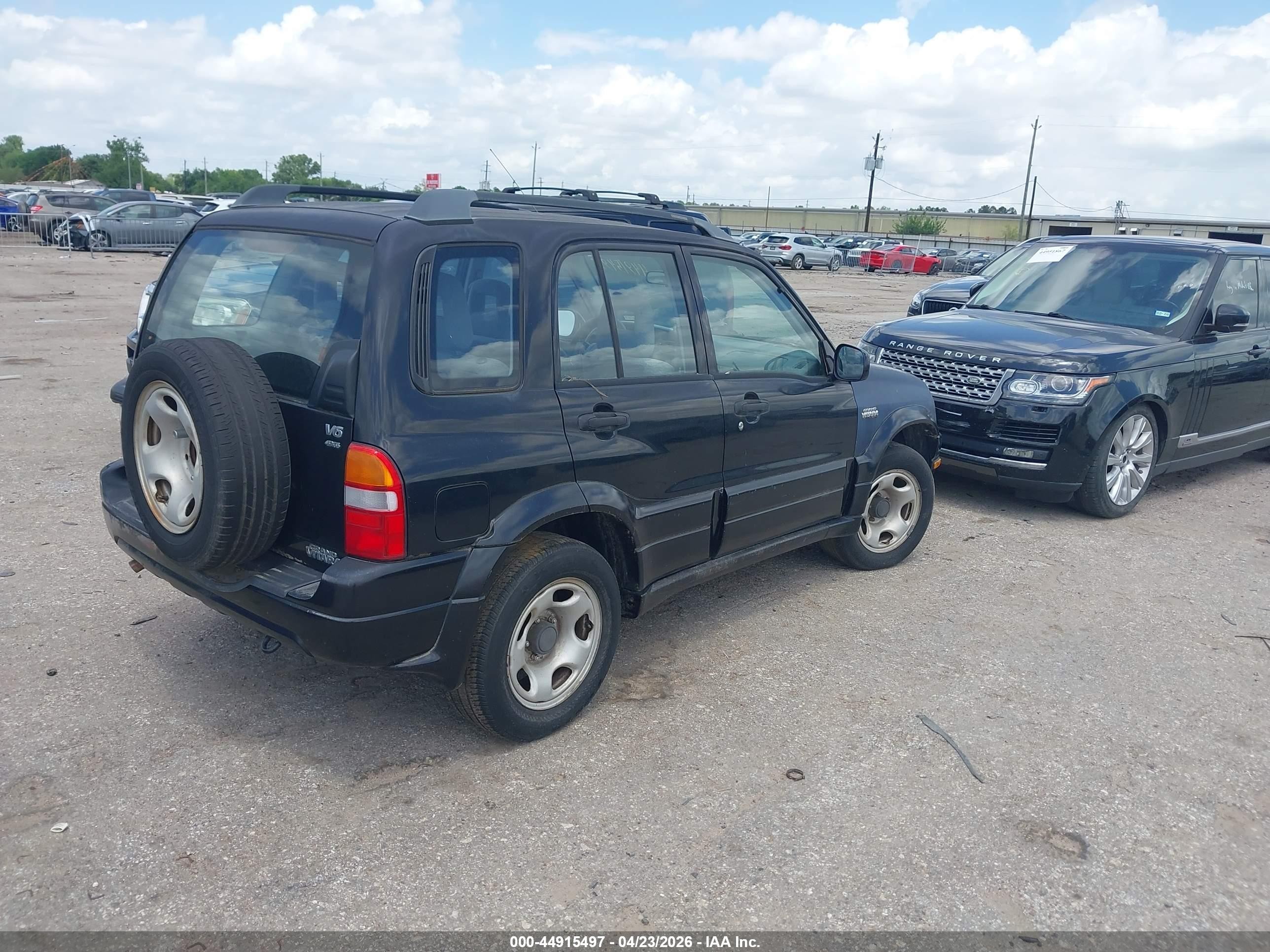 2001 Suzuki Grand Vitara Jlx/jlx+/limited Black vin: JS3TD62V314157496