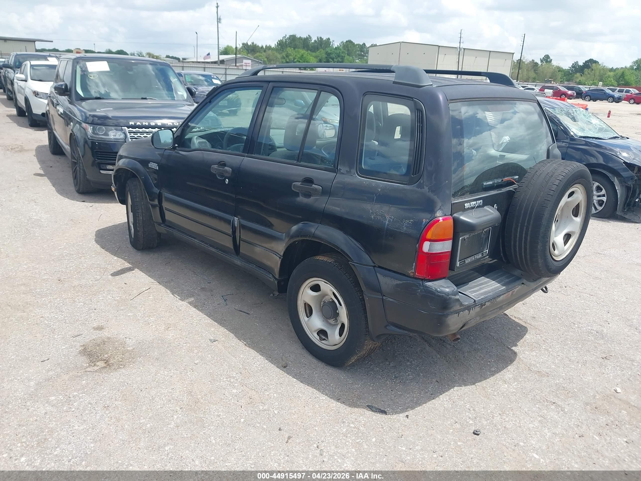 2001 Suzuki Grand Vitara Jlx/jlx+/limited Black vin: JS3TD62V314157496
