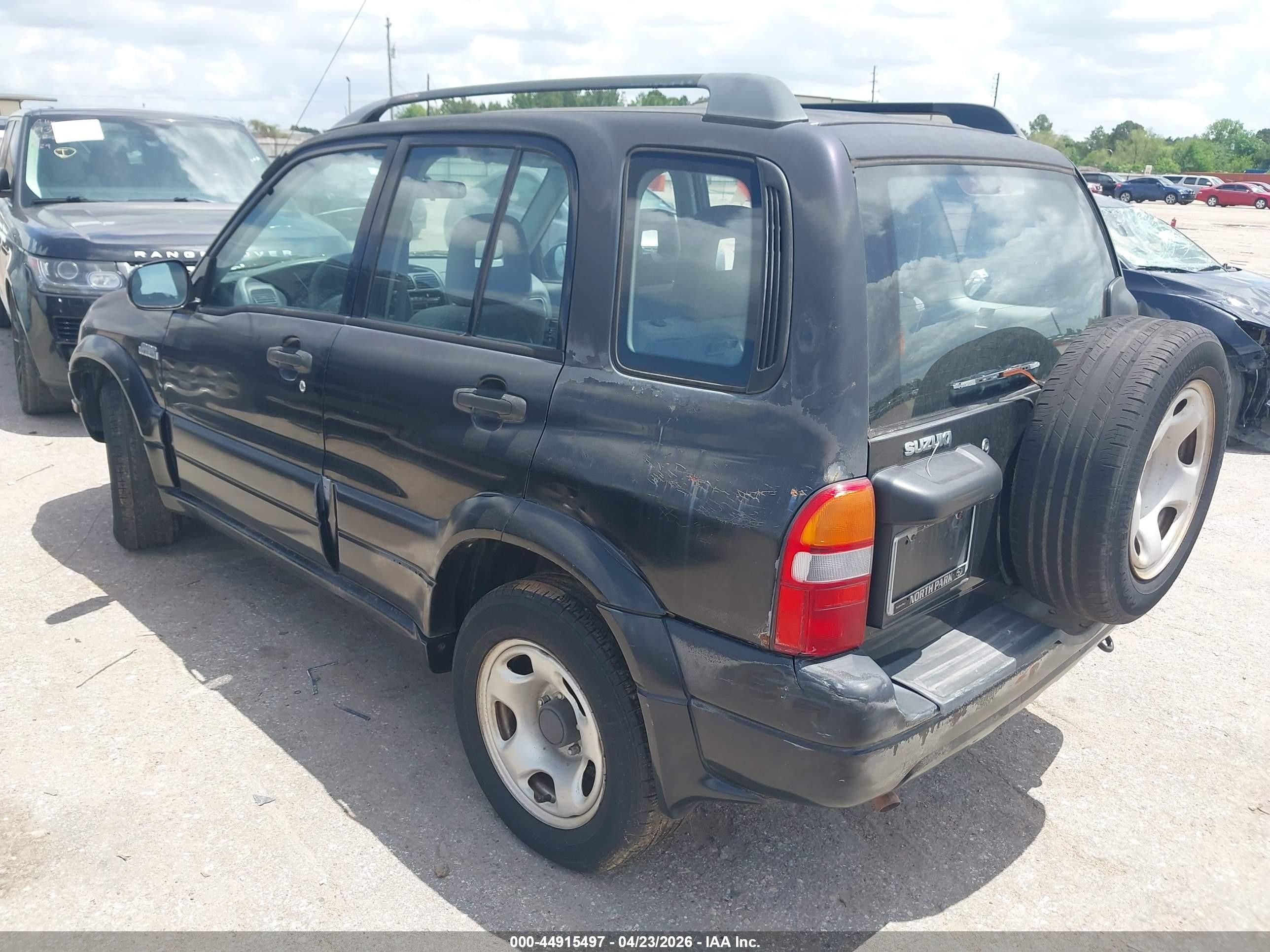 2001 Suzuki Grand Vitara Jlx/jlx+/limited Black vin: JS3TD62V314157496