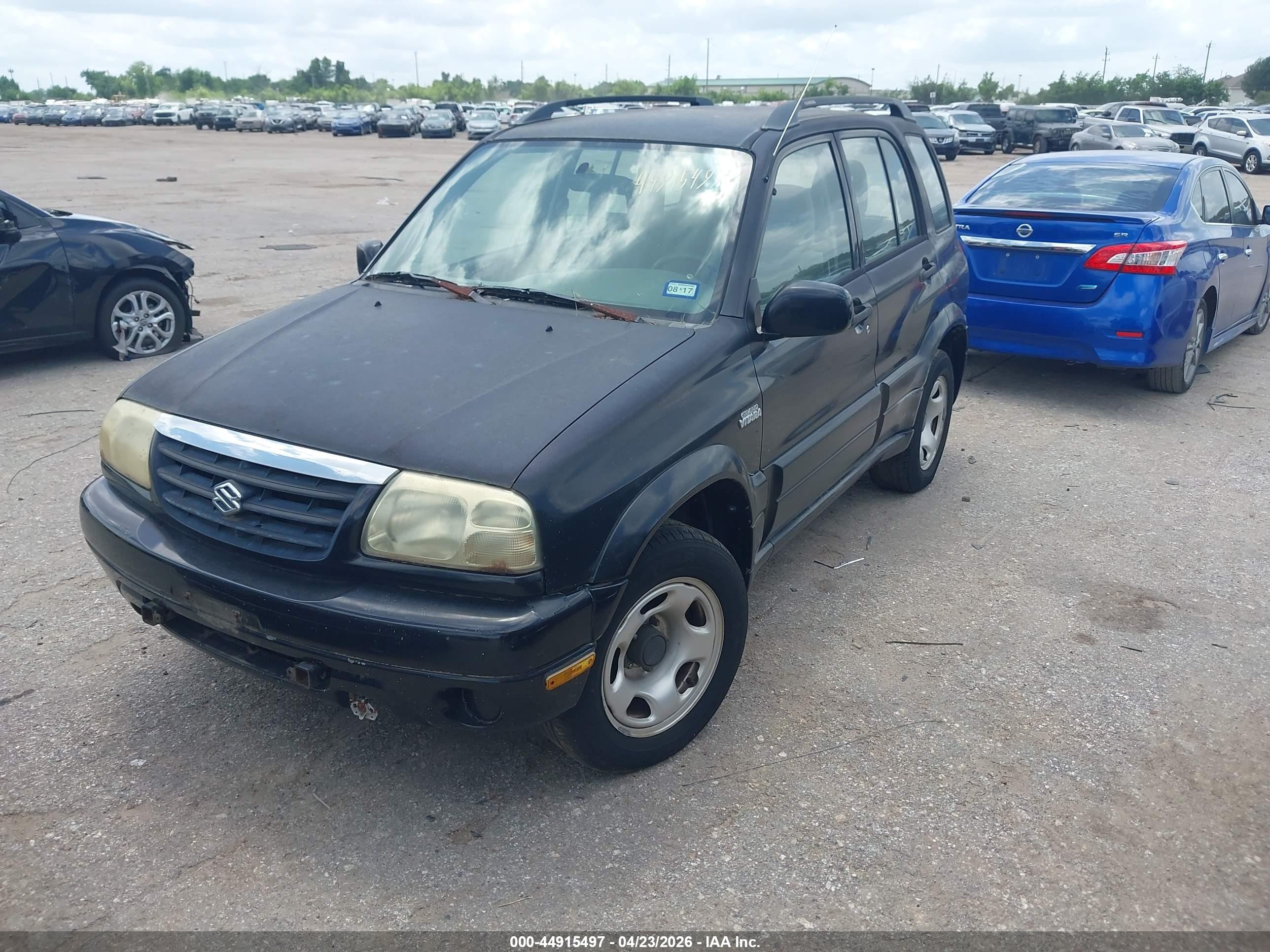 2001 Suzuki Grand Vitara Jlx/jlx+/limited Black vin: JS3TD62V314157496