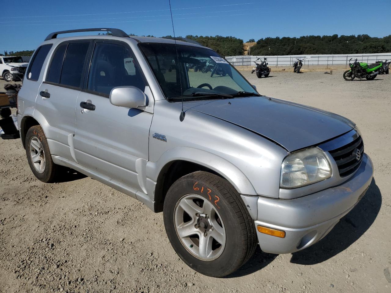 2003 Suzuki Grand Vitara Jlx Limited Silver vin: JS3TD62V334102341