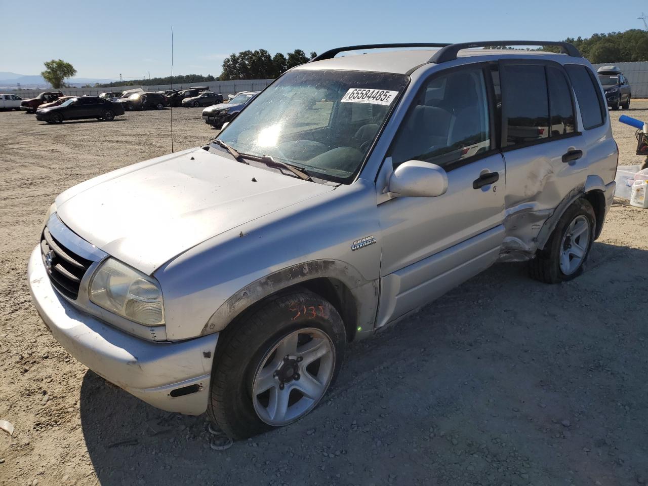 2003 Suzuki Grand Vitara Jlx Limited Silver vin: JS3TD62V334102341