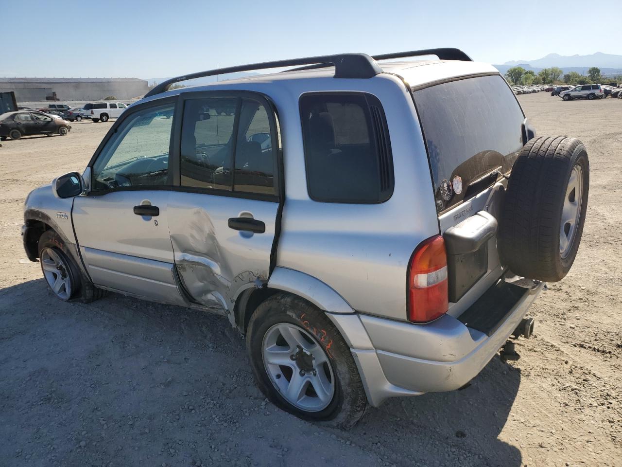 2003 Suzuki Grand Vitara Jlx Limited Silver vin: JS3TD62V334102341