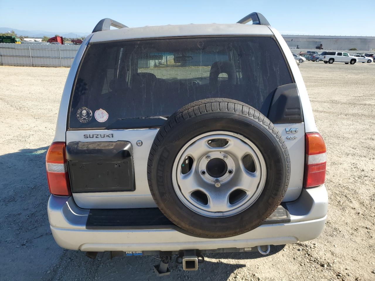 2003 Suzuki Grand Vitara Jlx Limited Silver vin: JS3TD62V334102341