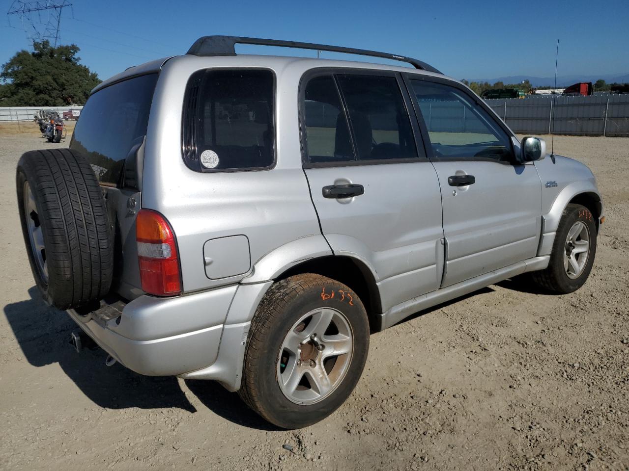 2003 Suzuki Grand Vitara Jlx Limited Silver vin: JS3TD62V334102341