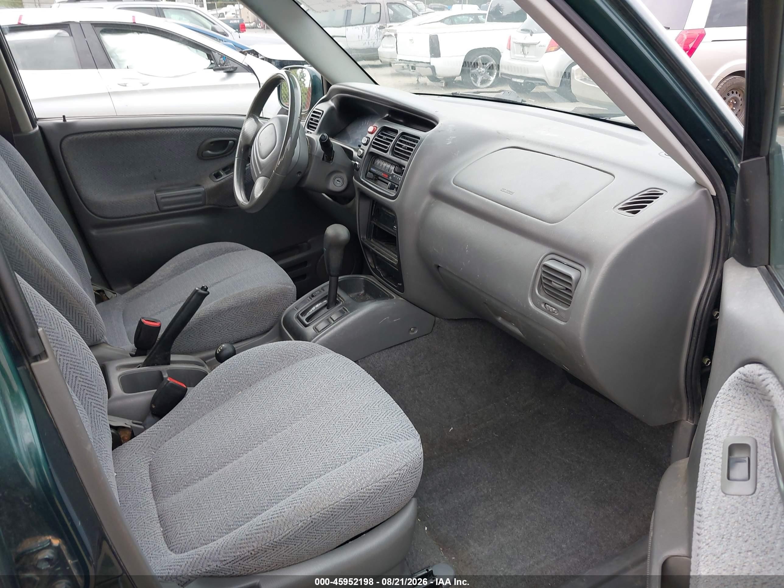 1999 Suzuki Grand Vitara Jlx/jlx+ Green vin: JS3TD62V3X4117878