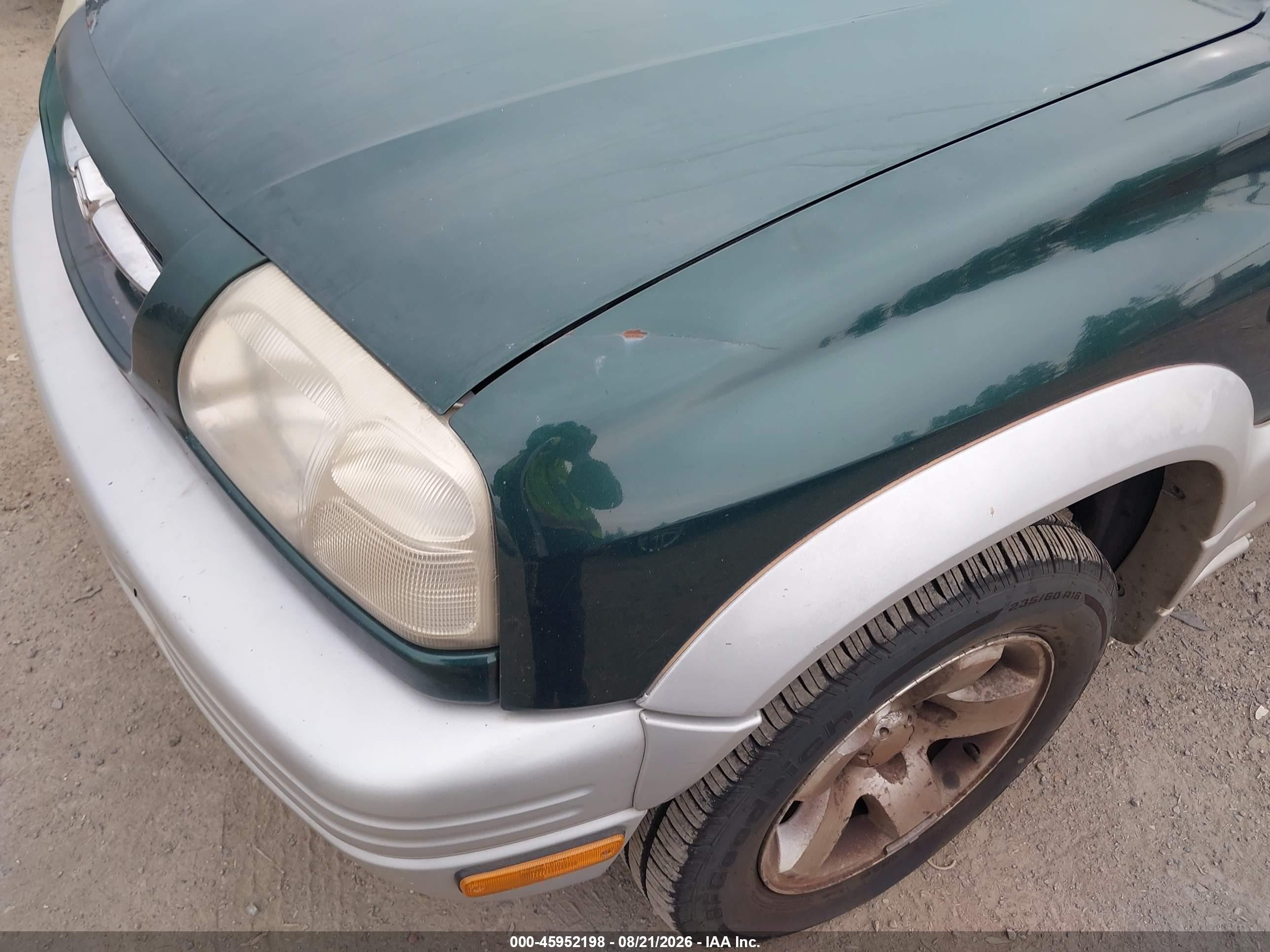 1999 Suzuki Grand Vitara Jlx/jlx+ Green vin: JS3TD62V3X4117878