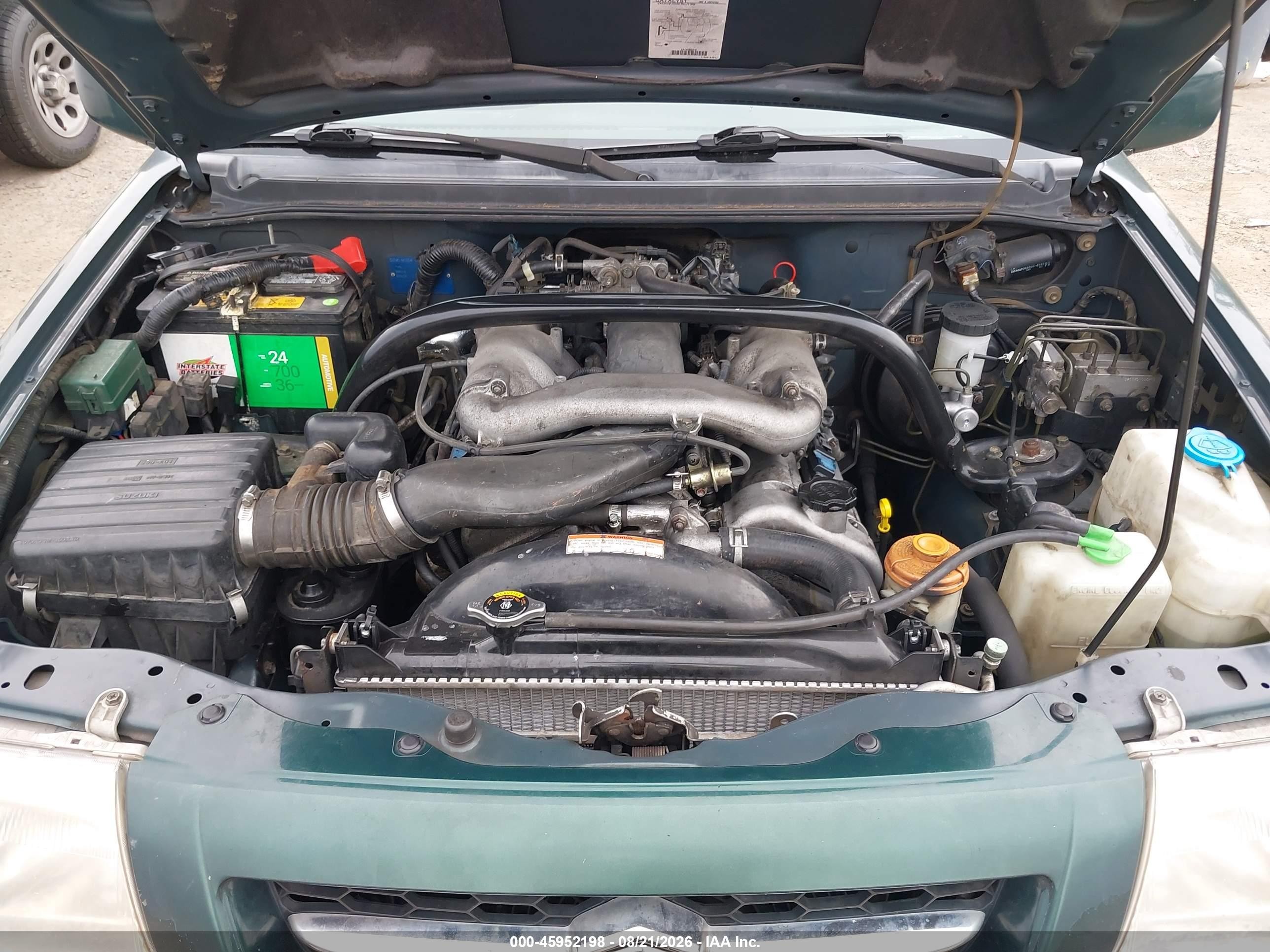 1999 Suzuki Grand Vitara Jlx/jlx+ Green vin: JS3TD62V3X4117878