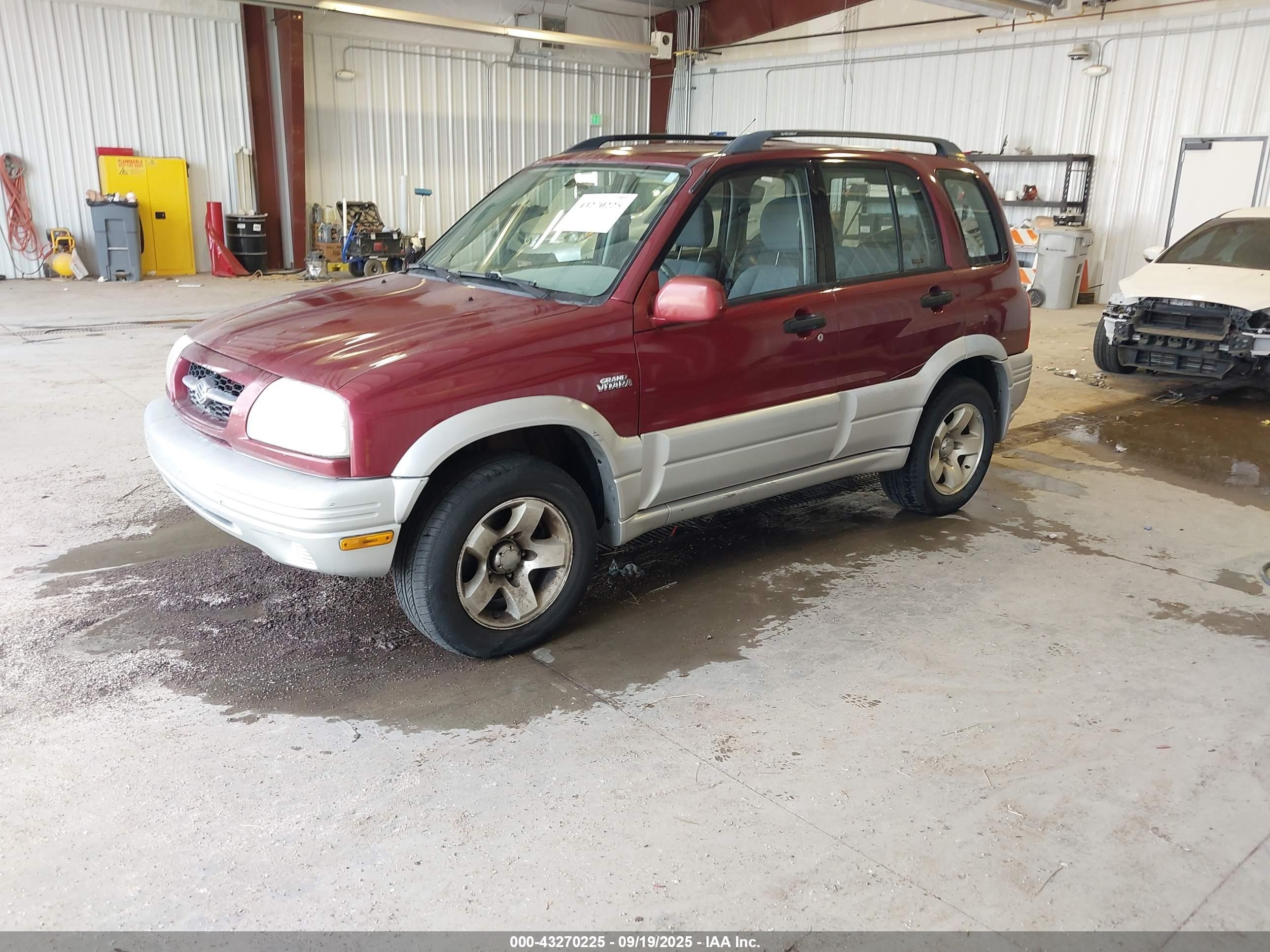 2000 Suzuki Grand Vitara Jlx/jlx+/limited Red vin: JS3TD62V3Y4131992