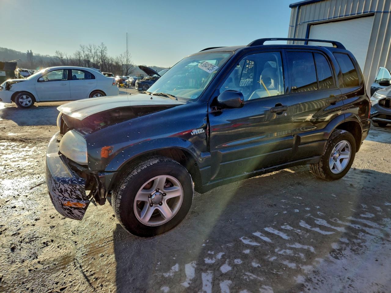 2003 Suzuki Grand Vitara Jlx Limited Charcoal vin: JS3TD62V434107211