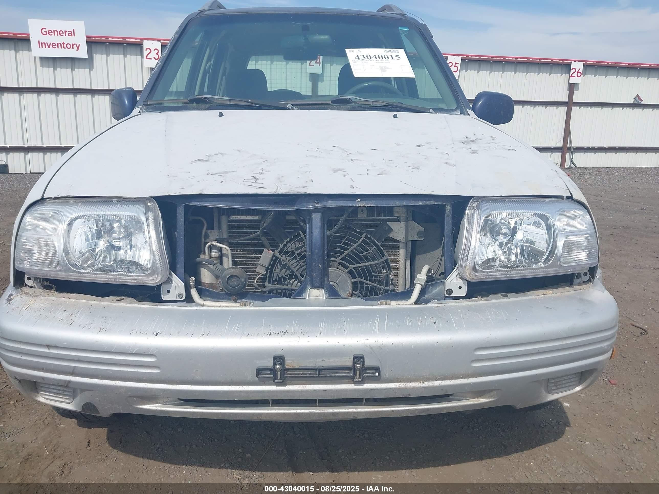 2000 Suzuki Grand Vitara Jlx/jlx+/limited Blue vin: JS3TD62V4Y4117843