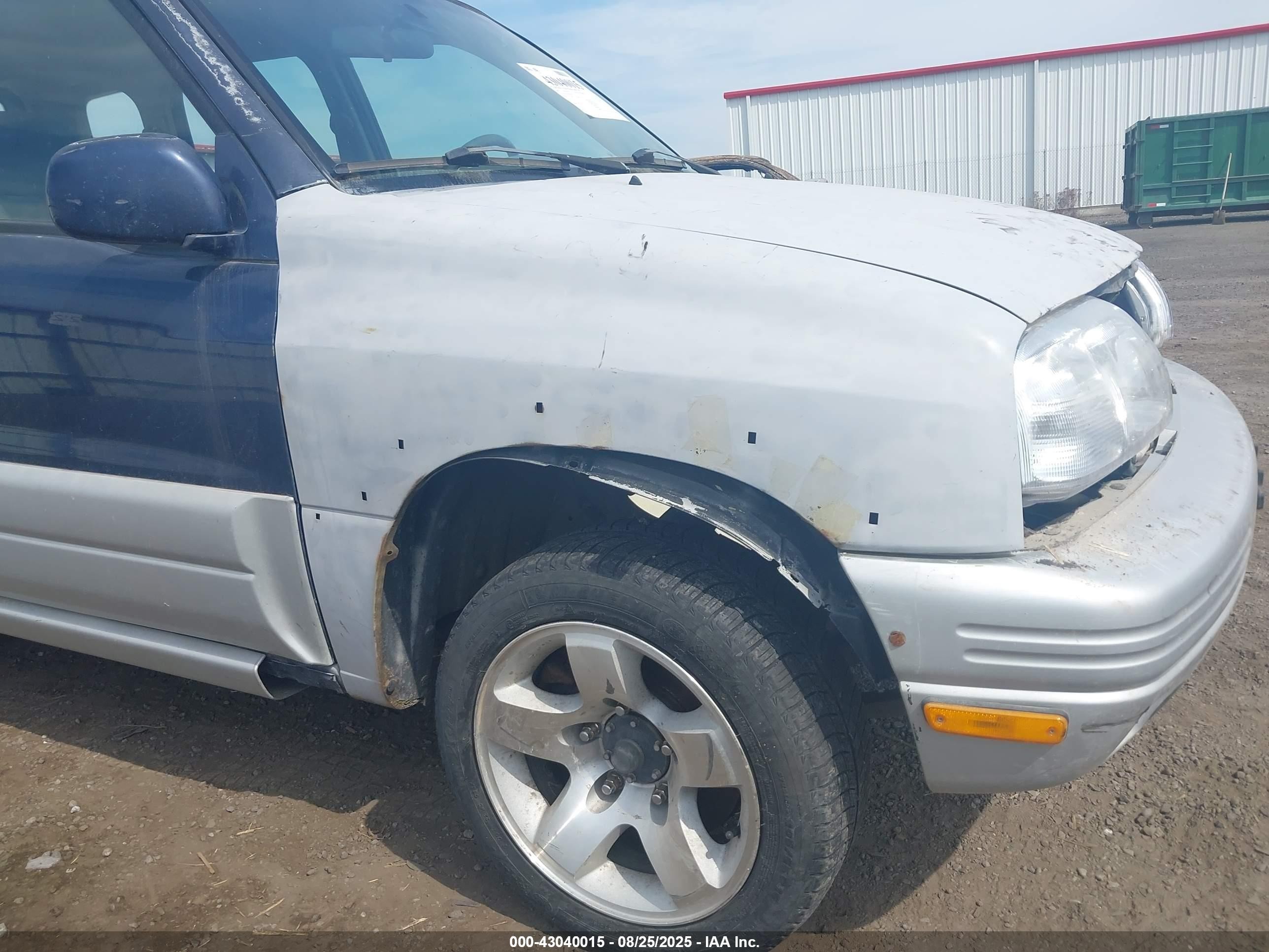2000 Suzuki Grand Vitara Jlx/jlx+/limited Blue vin: JS3TD62V4Y4117843