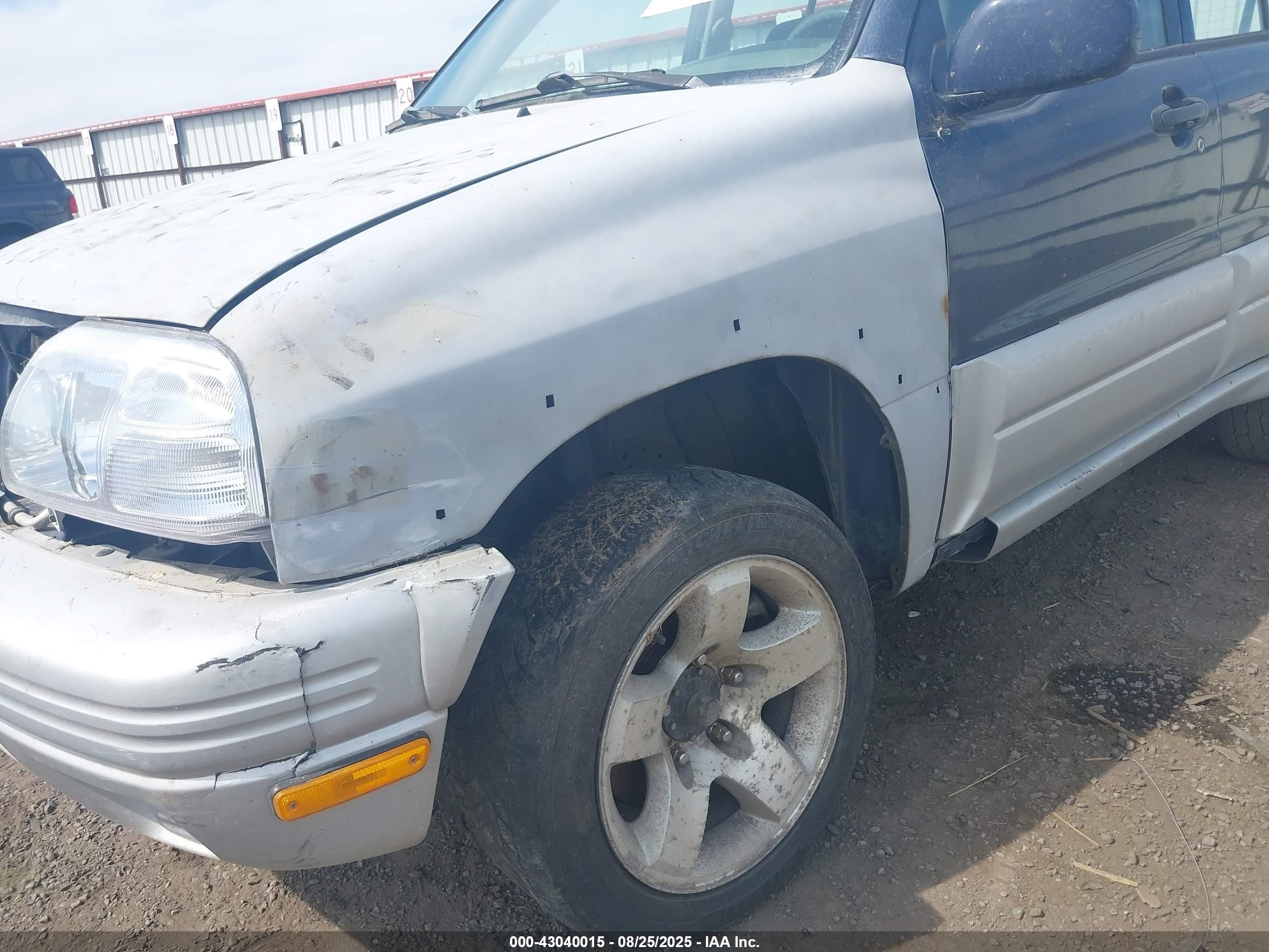 2000 Suzuki Grand Vitara Jlx/jlx+/limited Blue vin: JS3TD62V4Y4117843