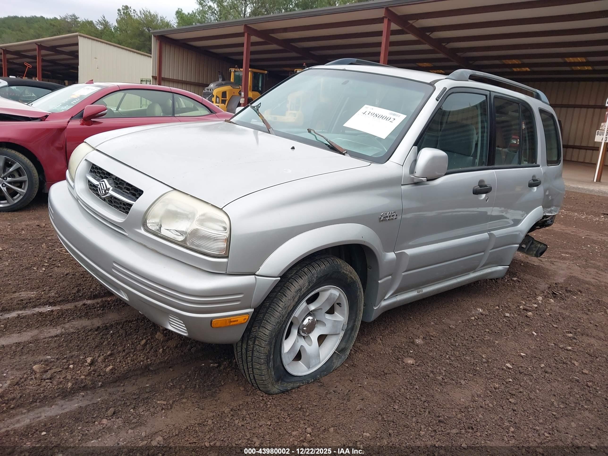 1999 Suzuki Grand Vitara Jlx/jlx+ Silver vin: JS3TD62V5X4102606
