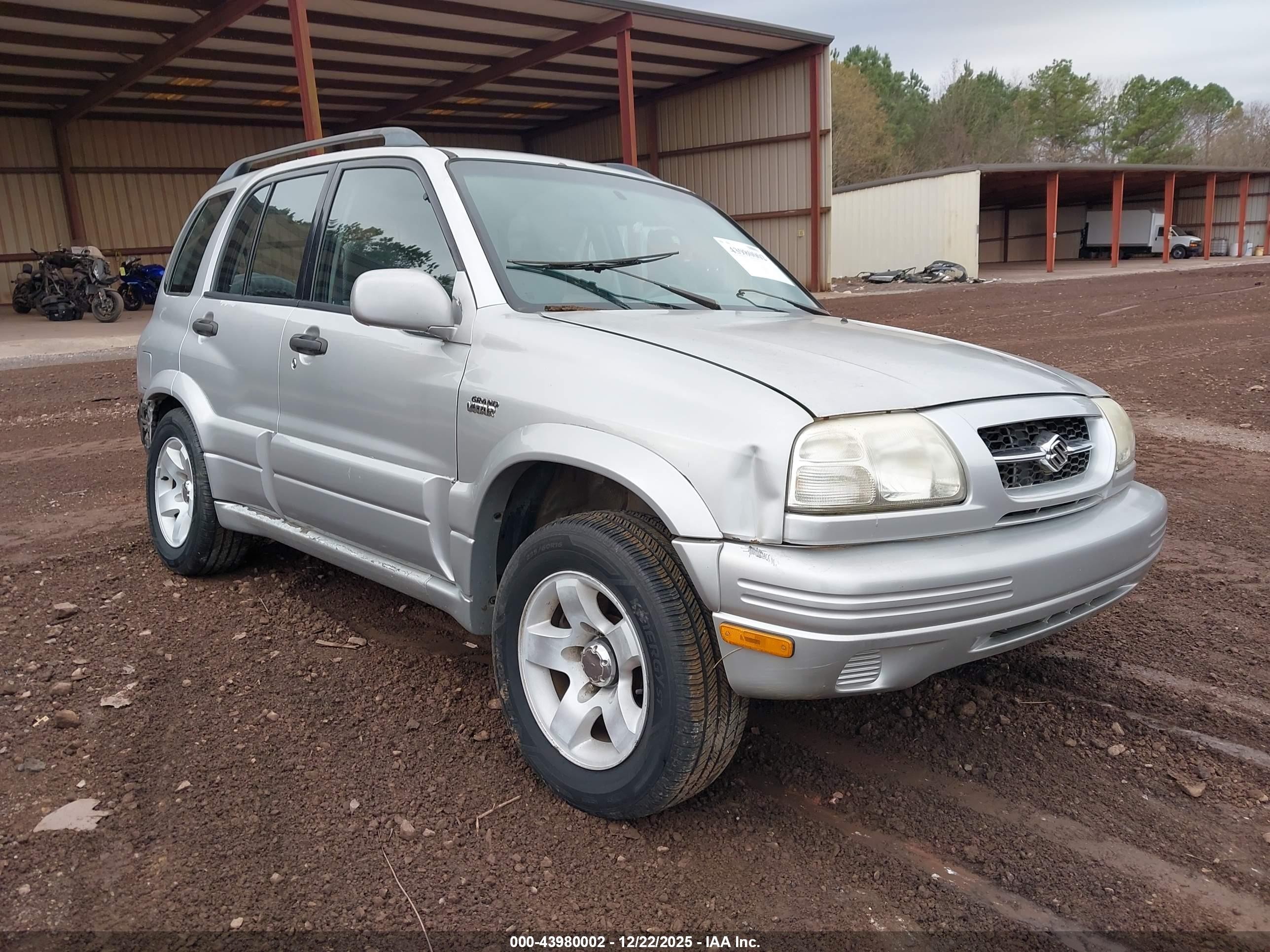 1999 Suzuki Grand Vitara Jlx/jlx+ Silver vin: JS3TD62V5X4102606
