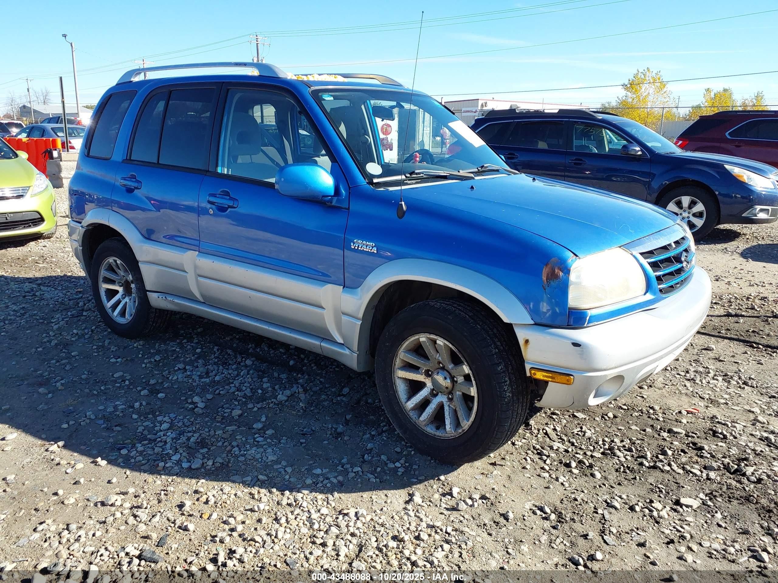2004 Suzuki Grand Vitara Ex/lx Синий vin: JS3TD62V644101248