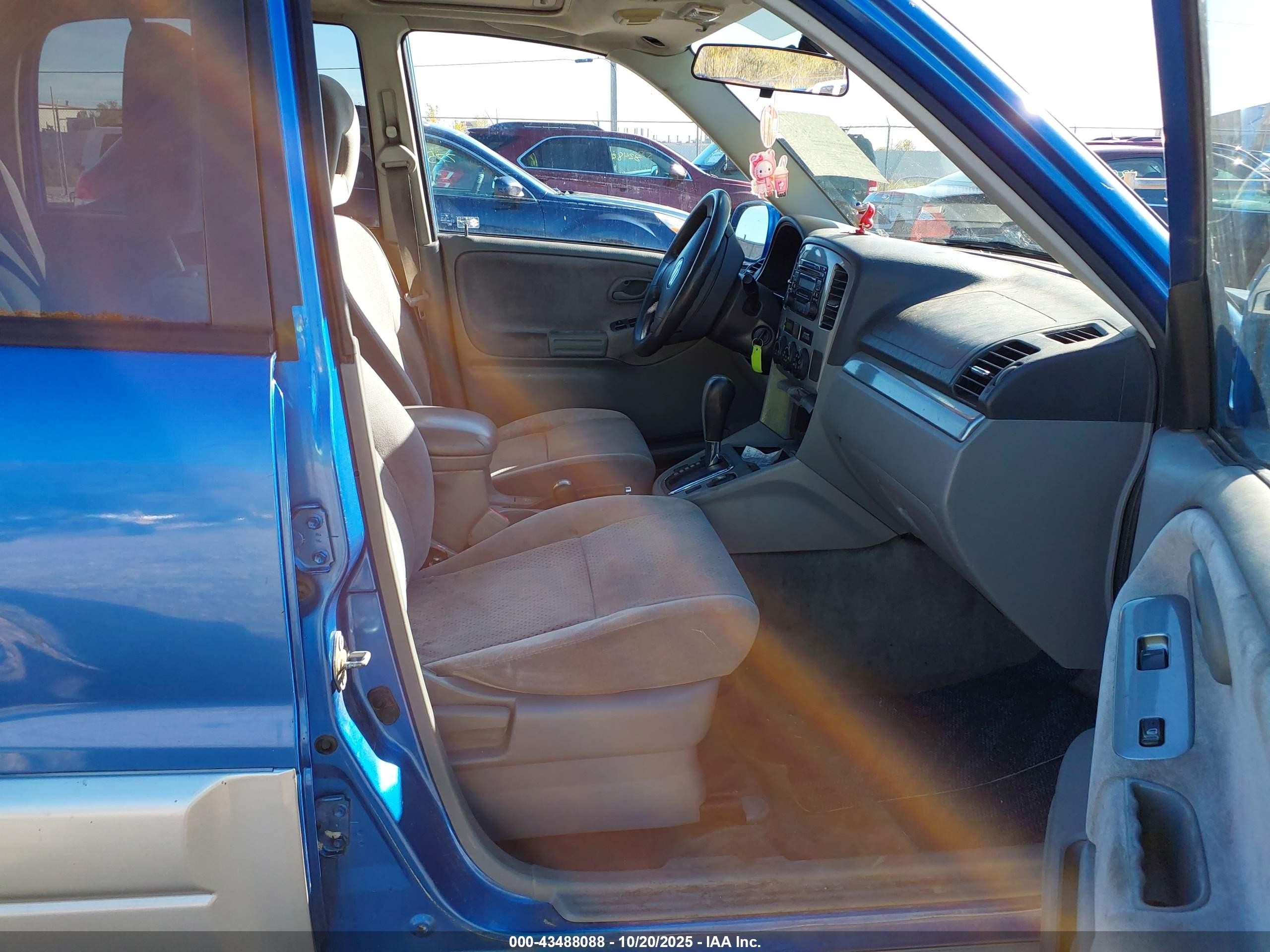 2004 Suzuki Grand Vitara Ex/lx Blue vin: JS3TD62V644101248