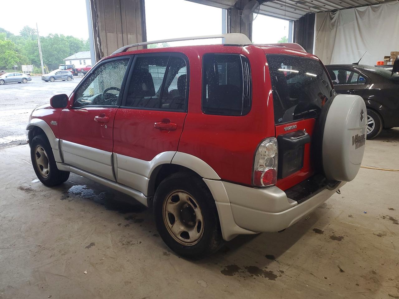 2004 Suzuki Grand Vitara Lx Red vin: JS3TD62V644104053