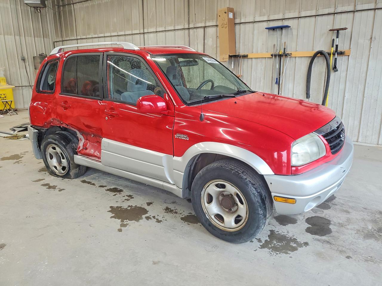 2004 Suzuki Grand Vitara Lx Red vin: JS3TD62V644104053