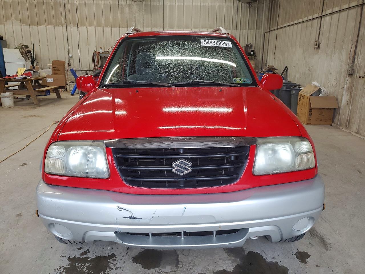 2004 Suzuki Grand Vitara Lx Red vin: JS3TD62V644104053
