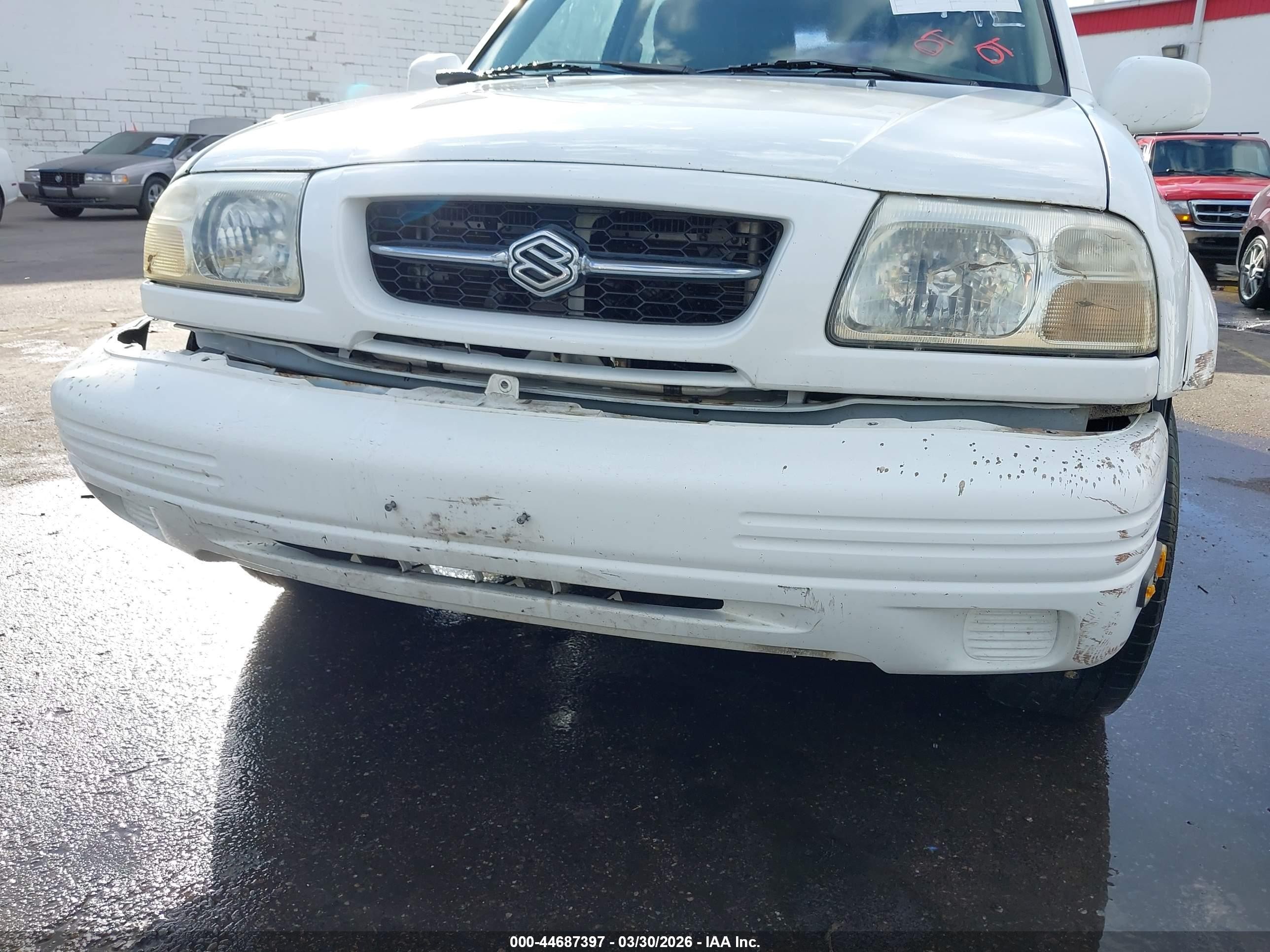2000 Suzuki Grand Vitara Jlx/jlx+/limited White vin: JS3TD62V6Y4119304