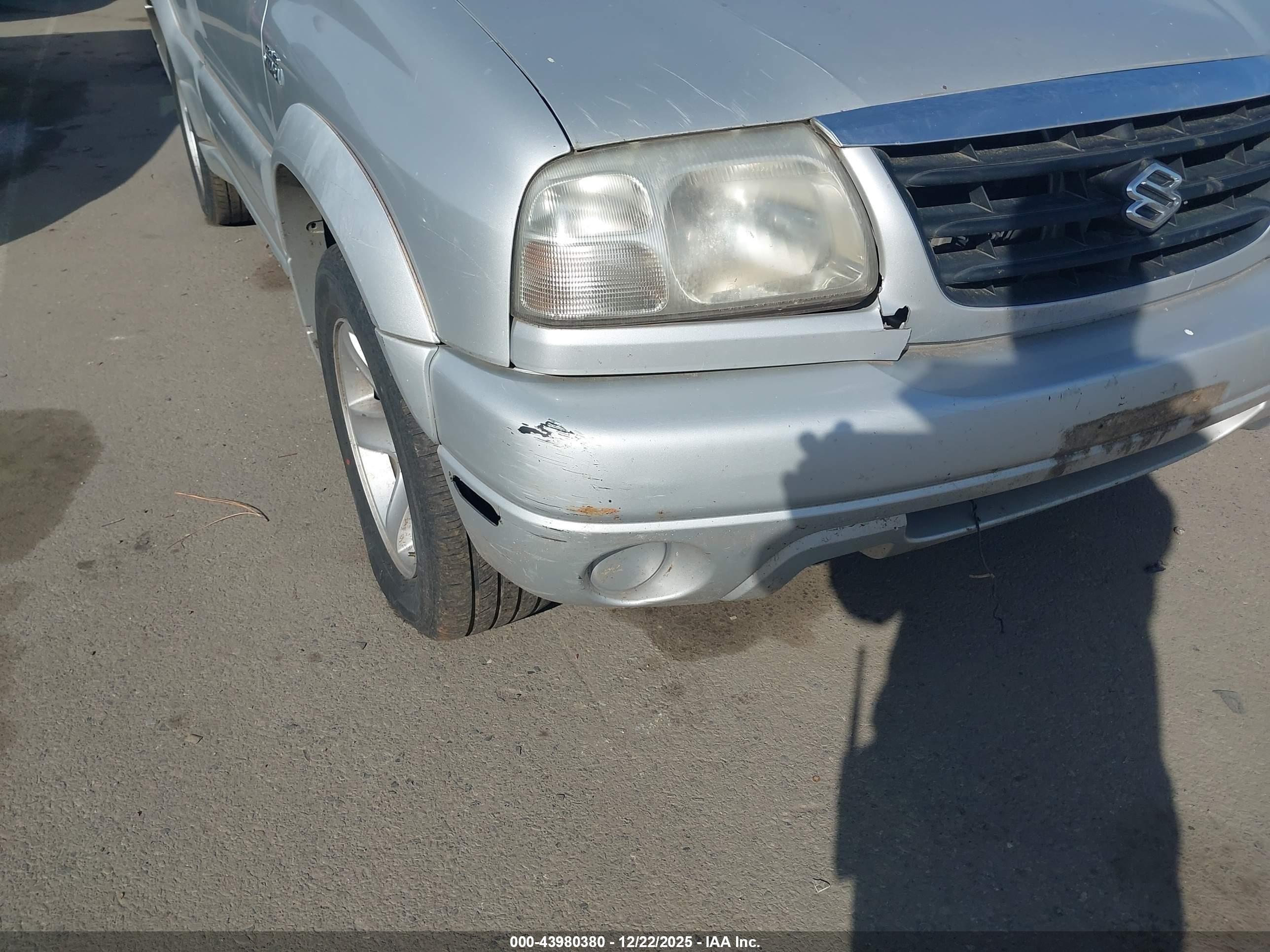 2001 Suzuki Grand Vitara Jlx/jlx+/limited Silver vin: JS3TD62V714165181