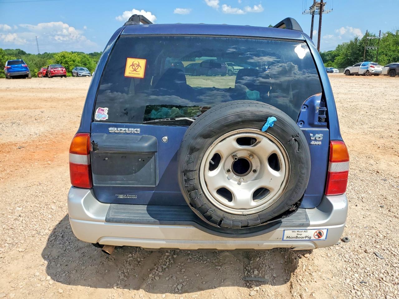 2003 Suzuki Grand Vitara Jlx Limited Синий vin: JS3TD62V734104058