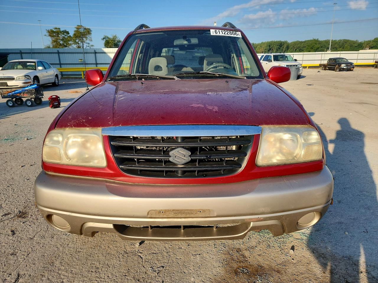 2003 Suzuki Grand Vitara Jlx Limited Темно-бордовый vin: JS3TD62V734107168