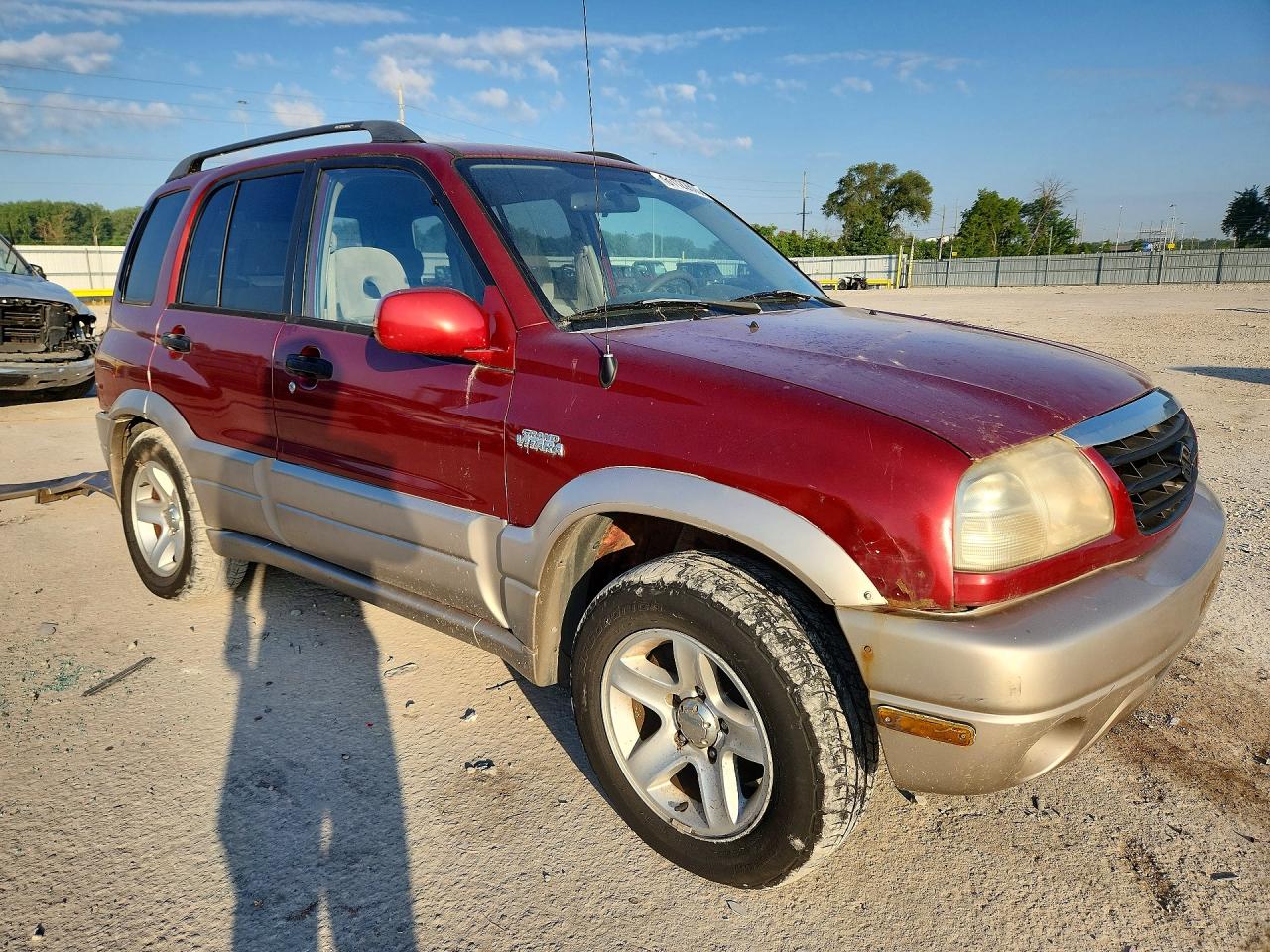 2003 Suzuki Grand Vitara Jlx Limited Темно-бордовый vin: JS3TD62V734107168
