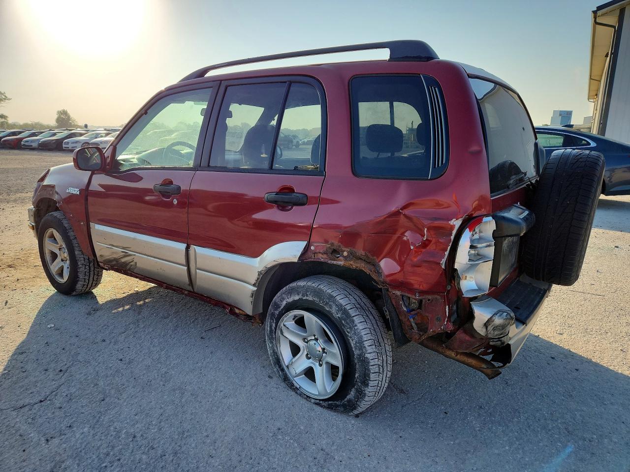 2003 Suzuki Grand Vitara Jlx Limited Темно-бордовый vin: JS3TD62V734107168