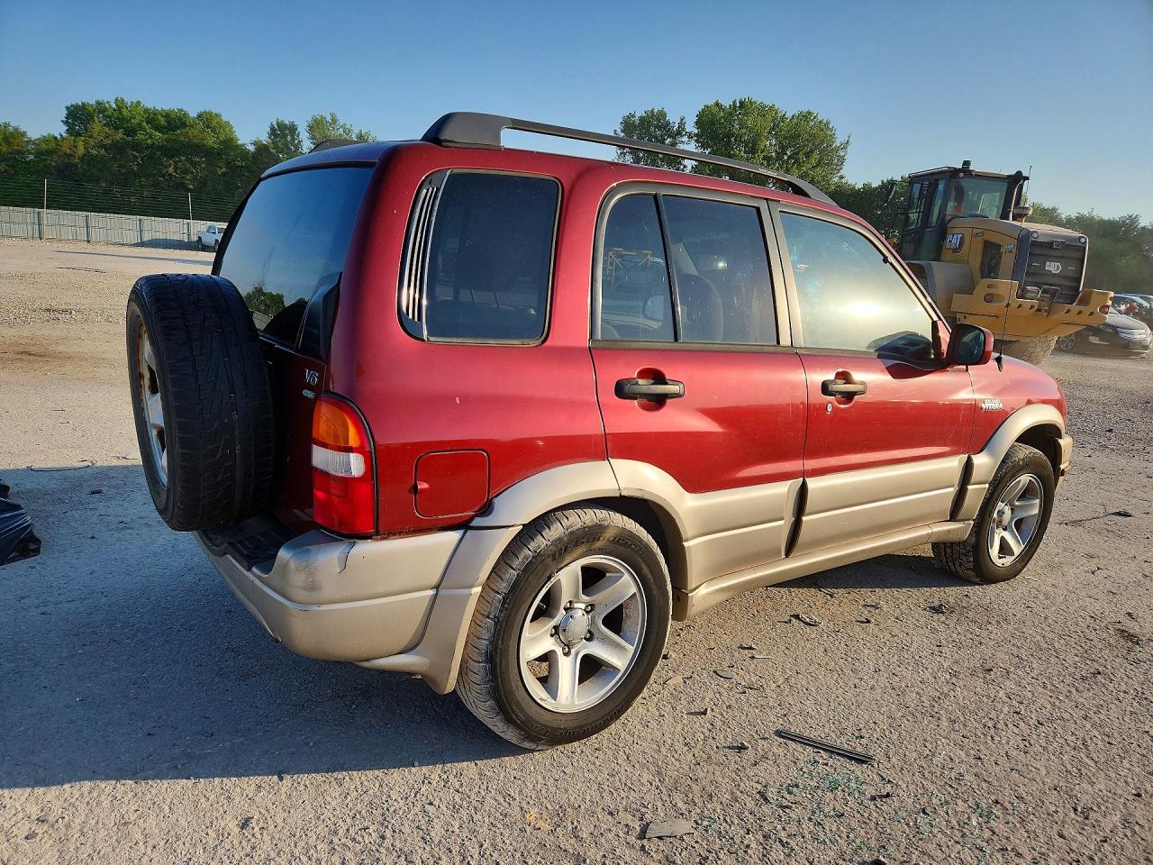 2003 Suzuki Grand Vitara Jlx Limited Темно-бордовый vin: JS3TD62V734107168