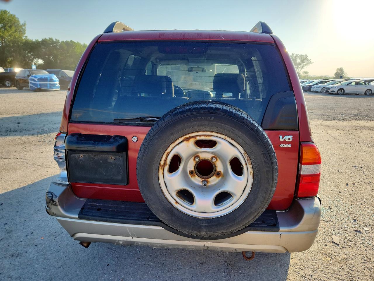 2003 Suzuki Grand Vitara Jlx Limited Темно-бордовый vin: JS3TD62V734107168