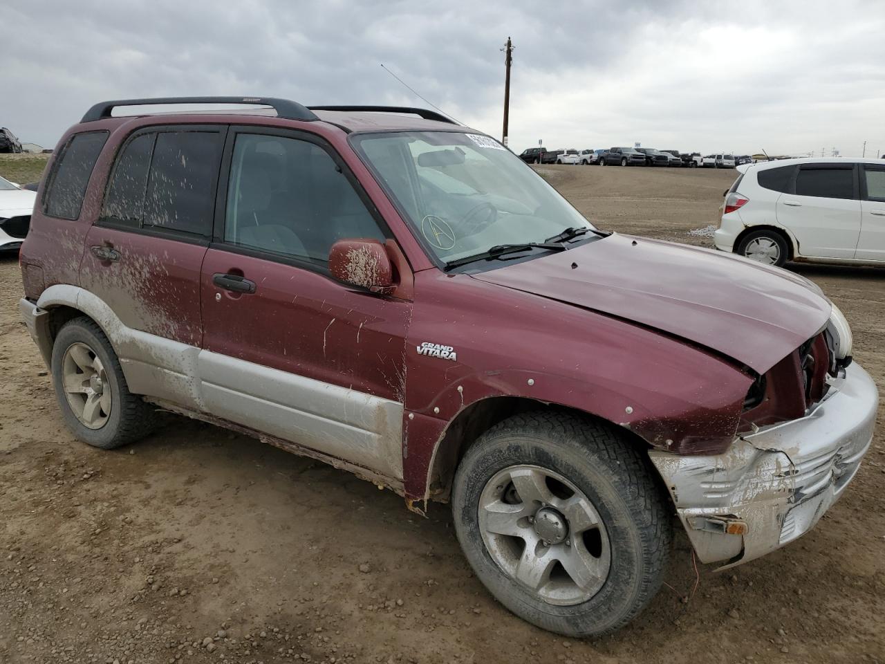 2000 Suzuki Grand Vitara Jlx Limited Red vin: JS3TD62V7Y4110711
