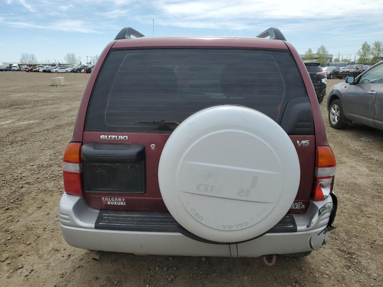 2000 Suzuki Grand Vitara Jlx Limited Red vin: JS3TD62V7Y4110711