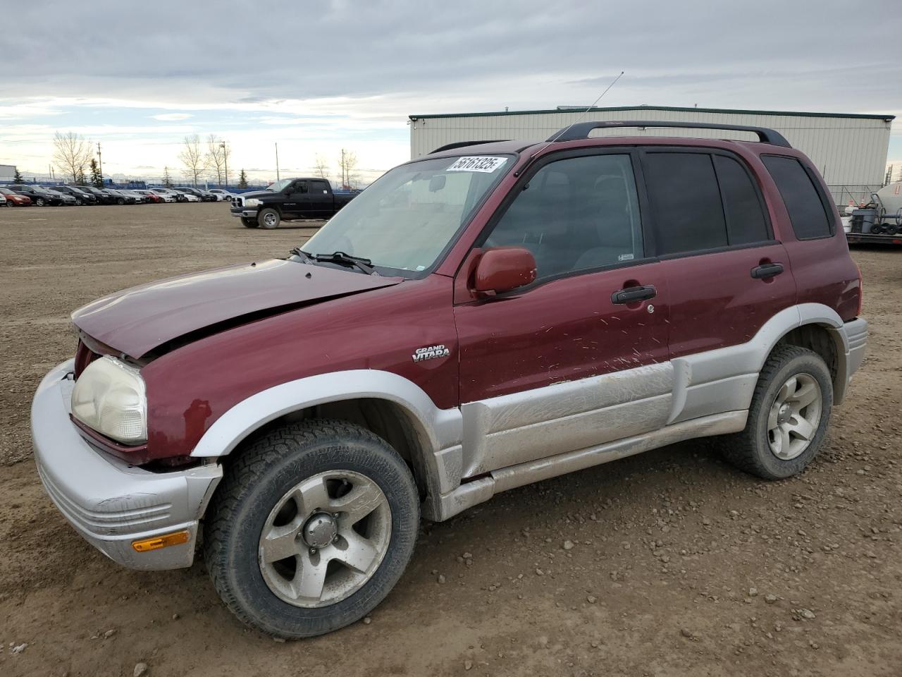 2000 Suzuki Grand Vitara Jlx Limited Red vin: JS3TD62V7Y4110711