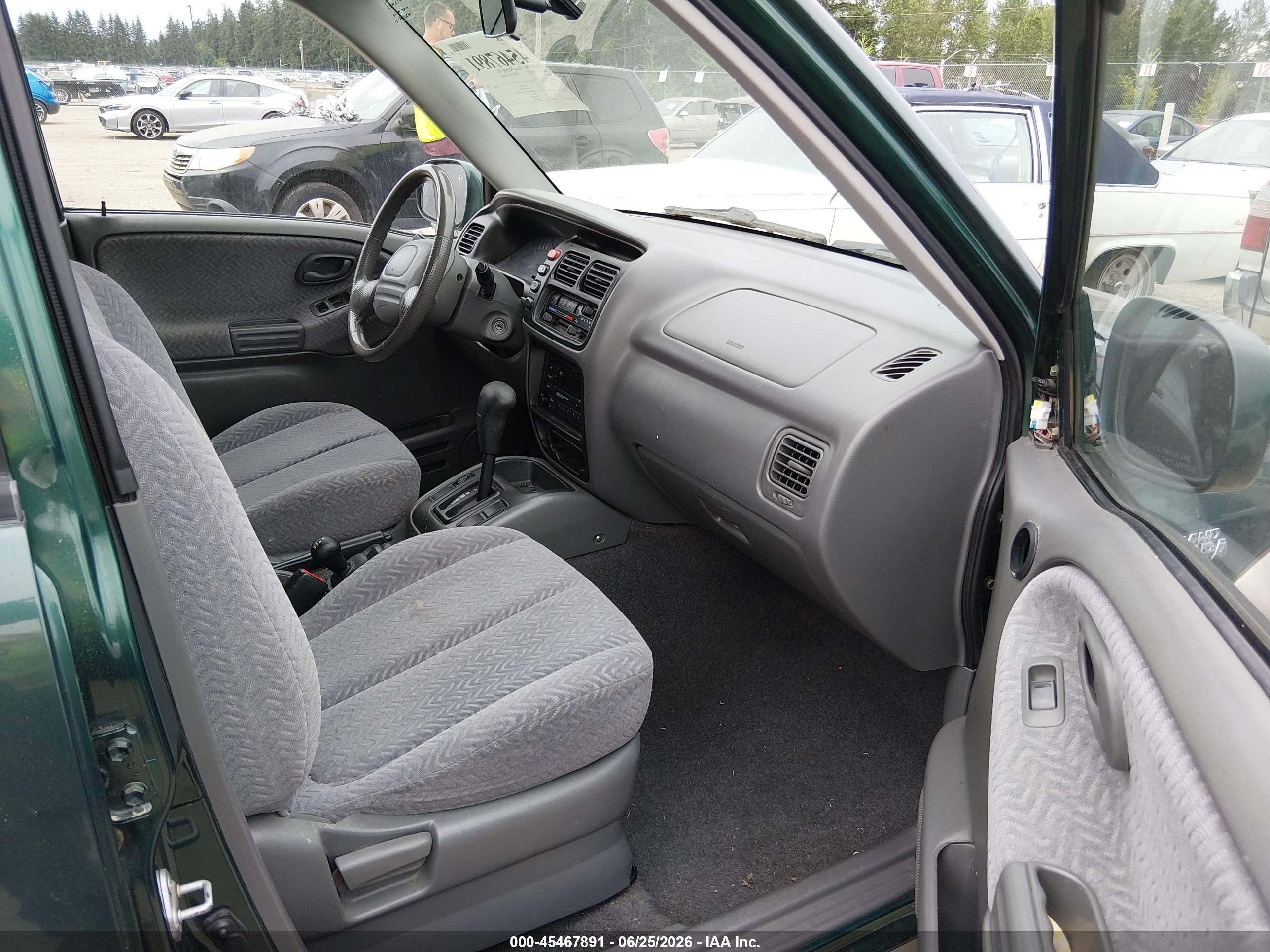 2002 Suzuki Grand Vitara Jlx/limited Green vin: JS3TD62V824157172