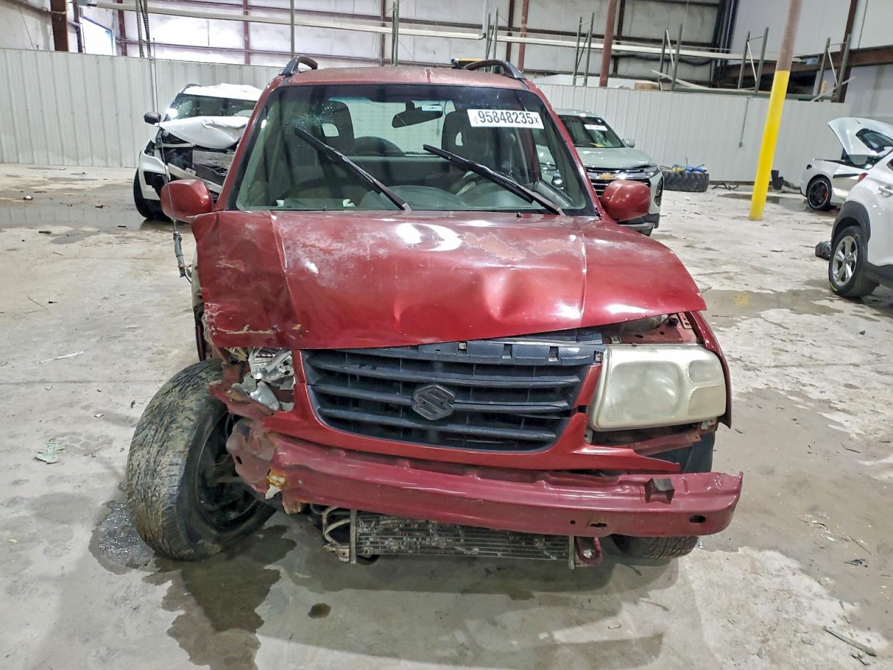 2003 Suzuki Grand Vitara Jlx Limited Maroon vin: JS3TD62V834103758