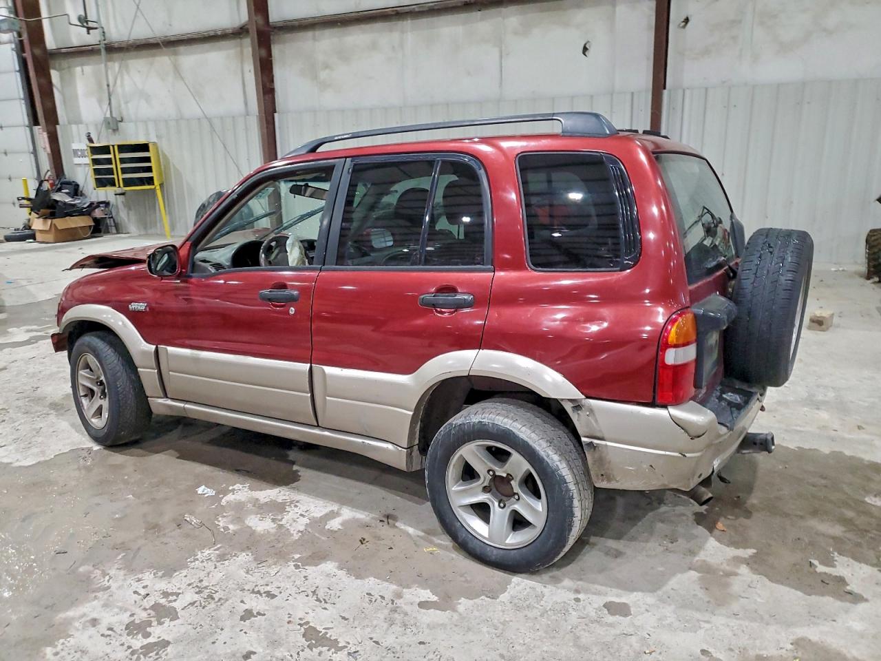 2003 Suzuki Grand Vitara Jlx Limited Maroon vin: JS3TD62V834103758