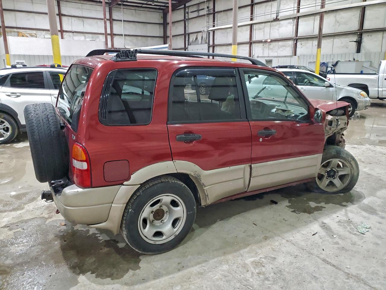 2003 Suzuki Grand Vitara Jlx Limited Maroon vin: JS3TD62V834103758