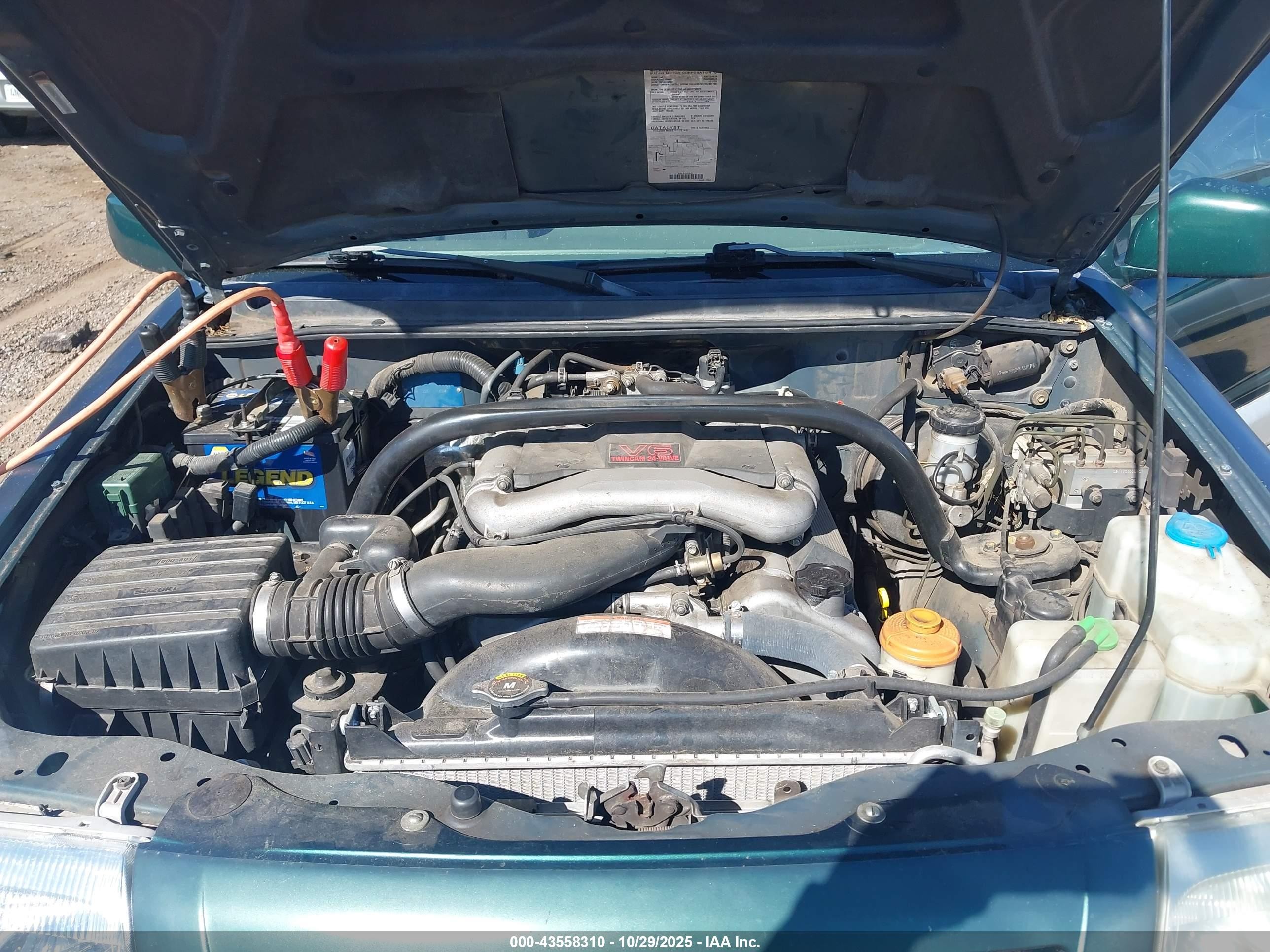 1999 Suzuki Grand Vitara Jlx/jlx+ Green vin: JS3TD62V8X4116354