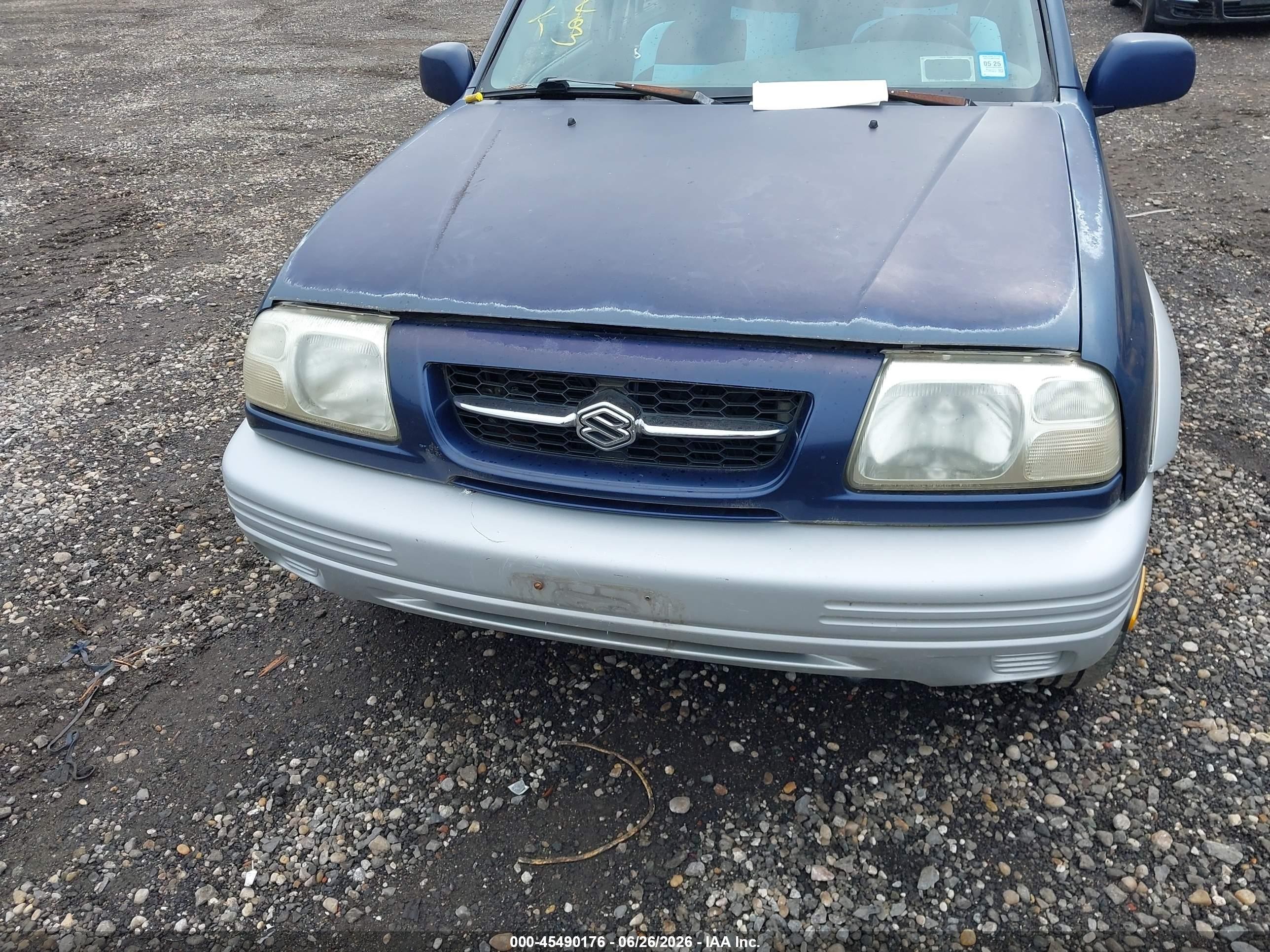 2000 Suzuki Grand Vitara Jlx/jlx+/limited Blue vin: JS3TD62V8Y4129459