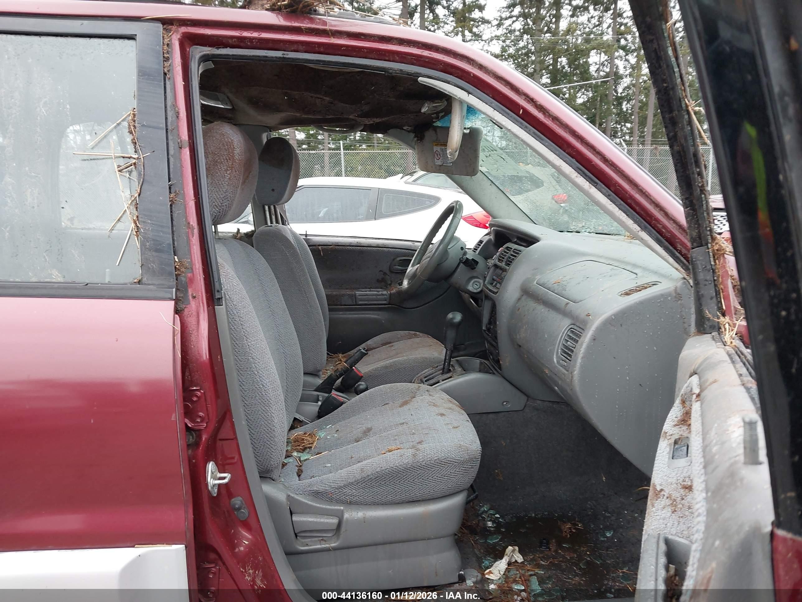2000 Suzuki Grand Vitara Jlx/jlx+/limited Maroon vin: JS3TD62V8Y4130093