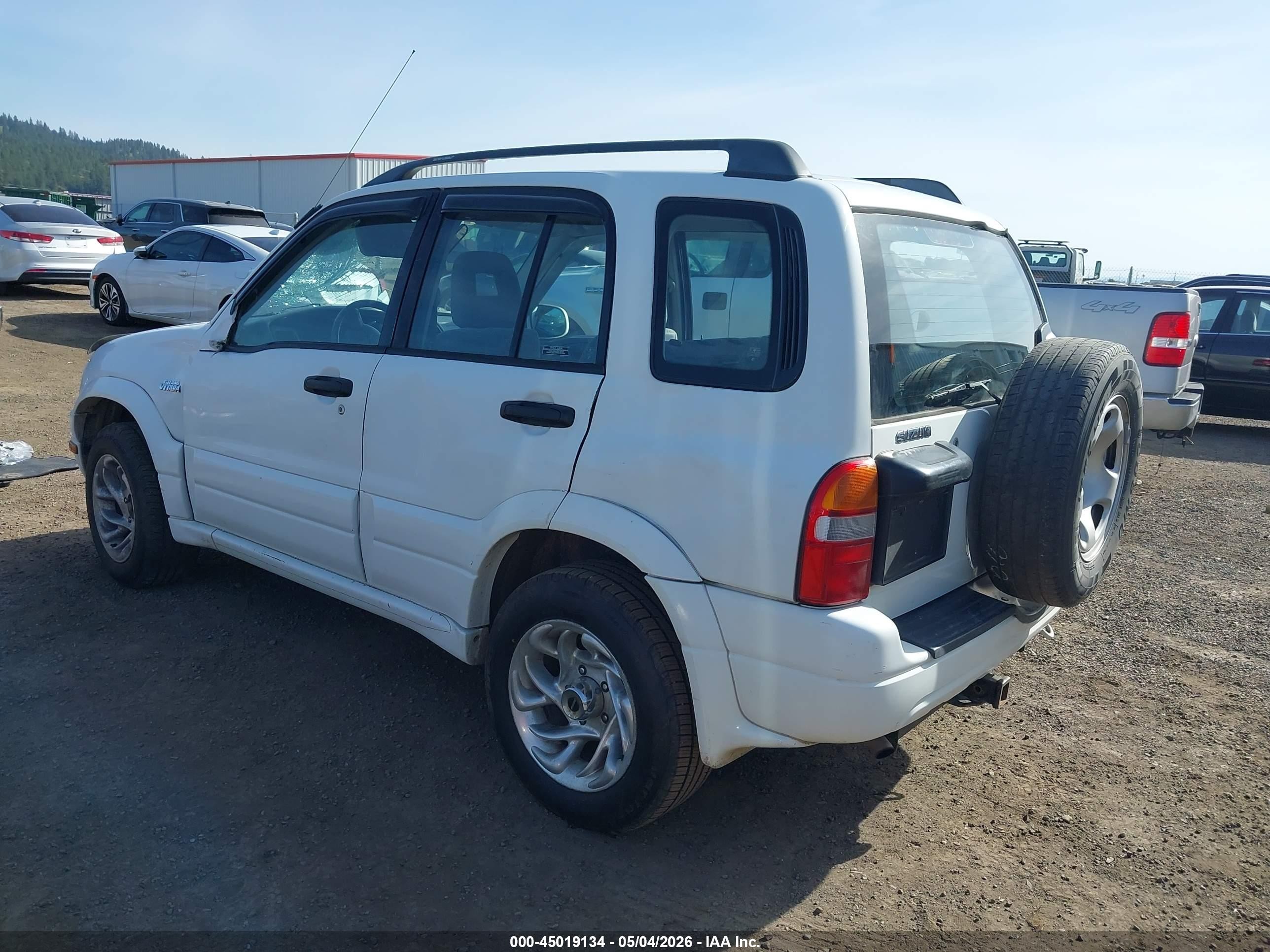2001 Suzuki Grand Vitara Jlx/jlx+/limited White vin: JS3TD62V914155171
