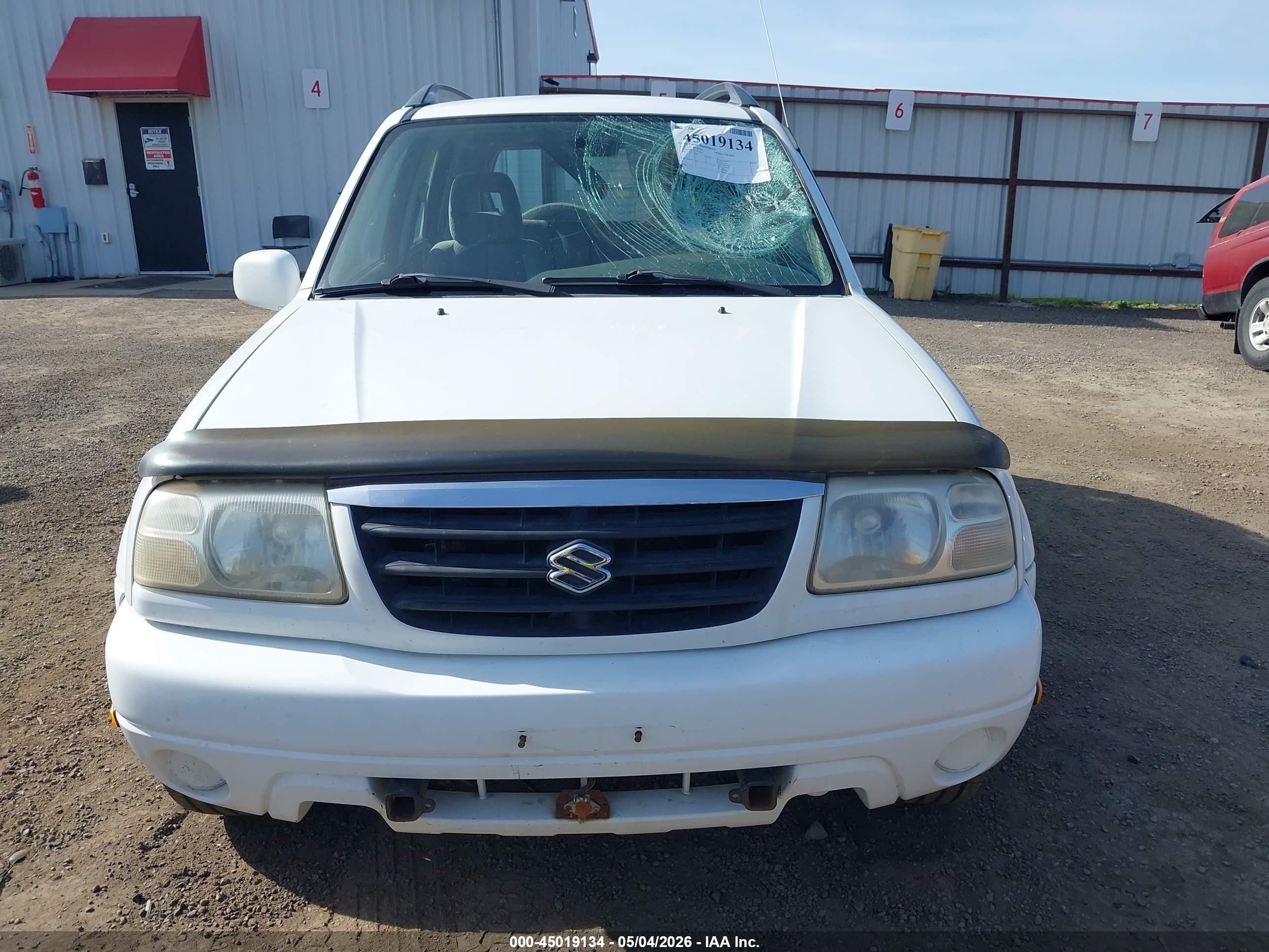 2001 Suzuki Grand Vitara Jlx/jlx+/limited White vin: JS3TD62V914155171