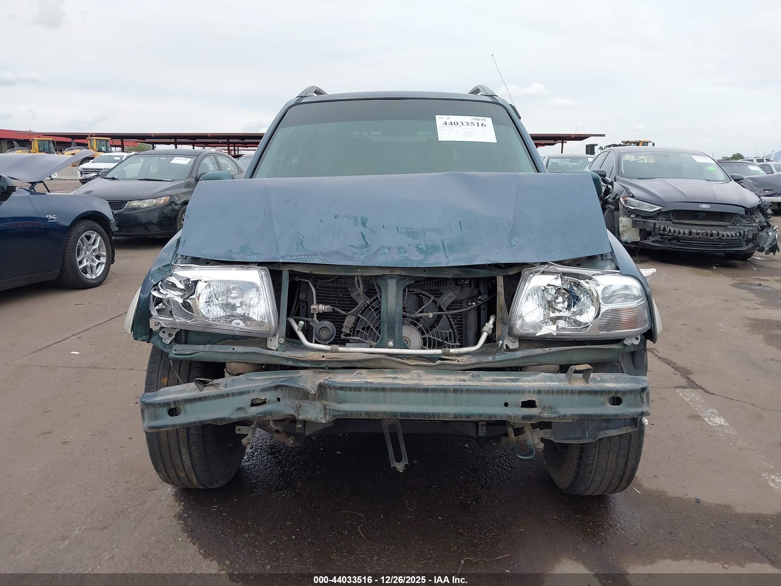 2001 Suzuki Grand Vitara Jlx/jlx+/limited Green vin: JS3TD62V914159835